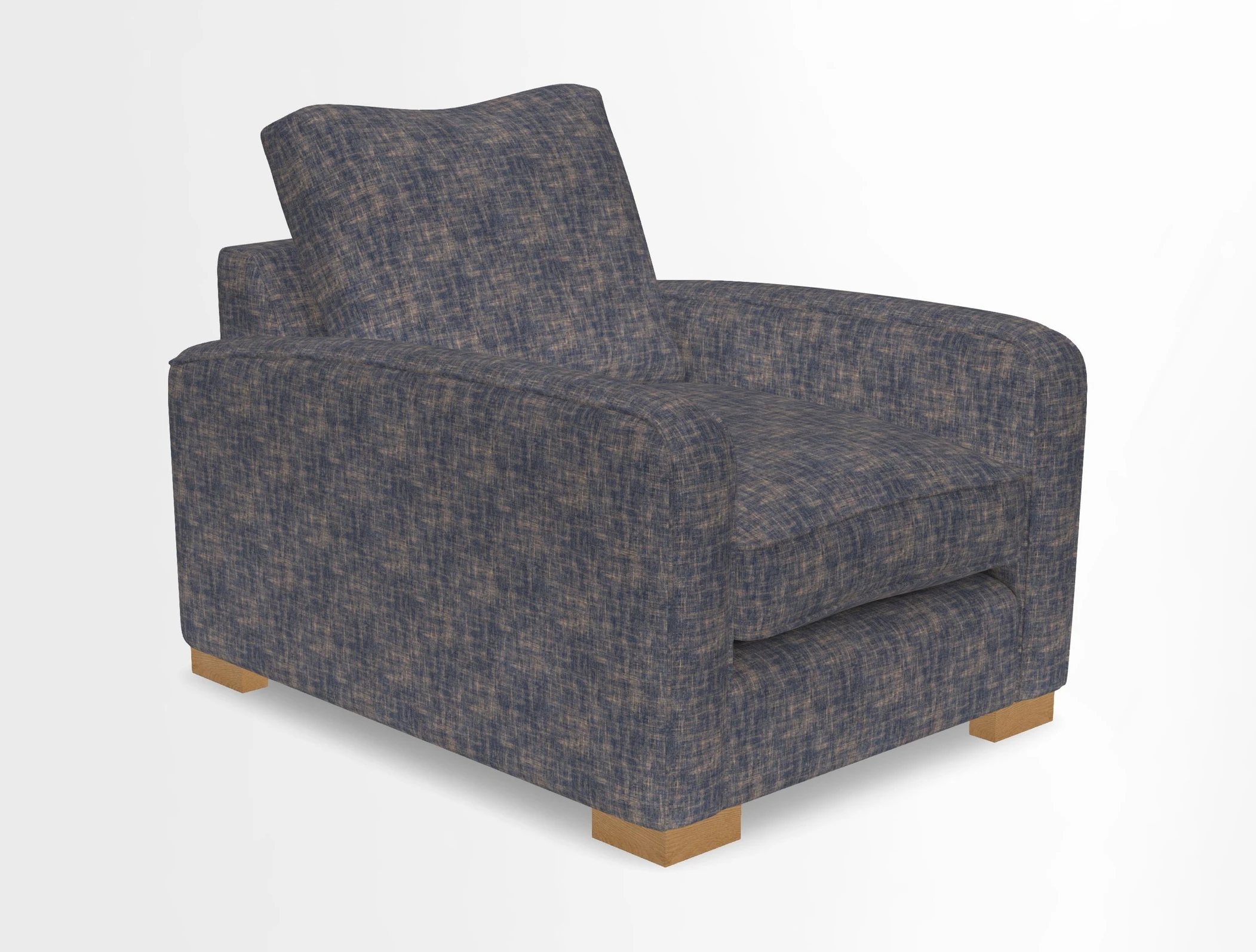 Brook Green chair in Two Tone Plain Biscuit