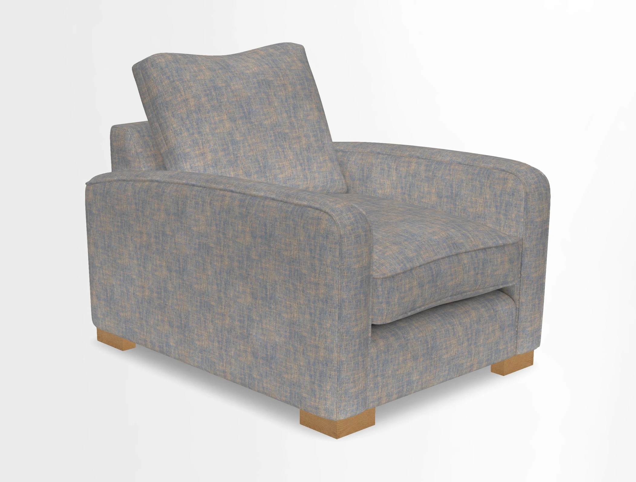 Brook Green chair in Two Tone Plain Biscuit