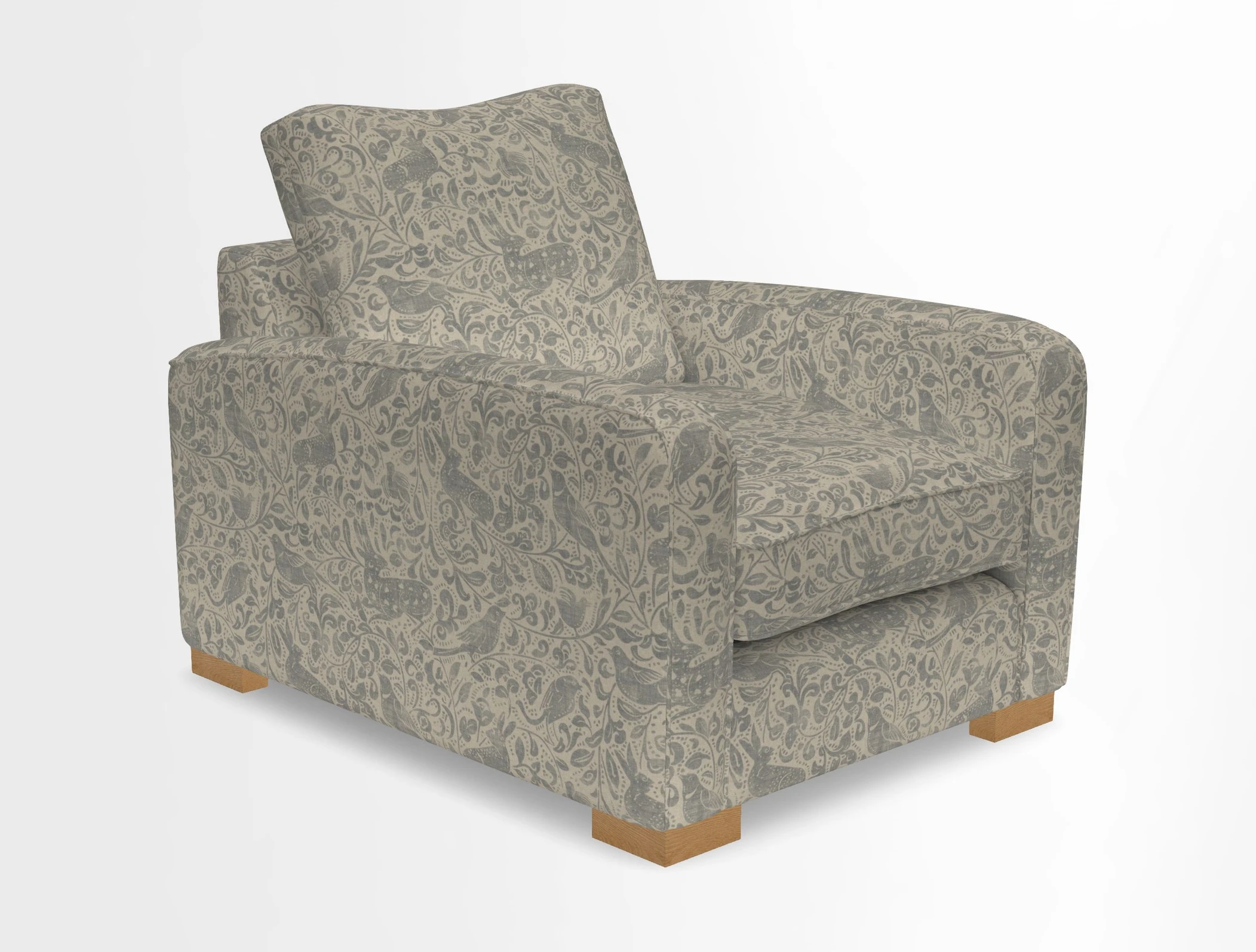 Brook Green chair in Two Tone Plain Biscuit