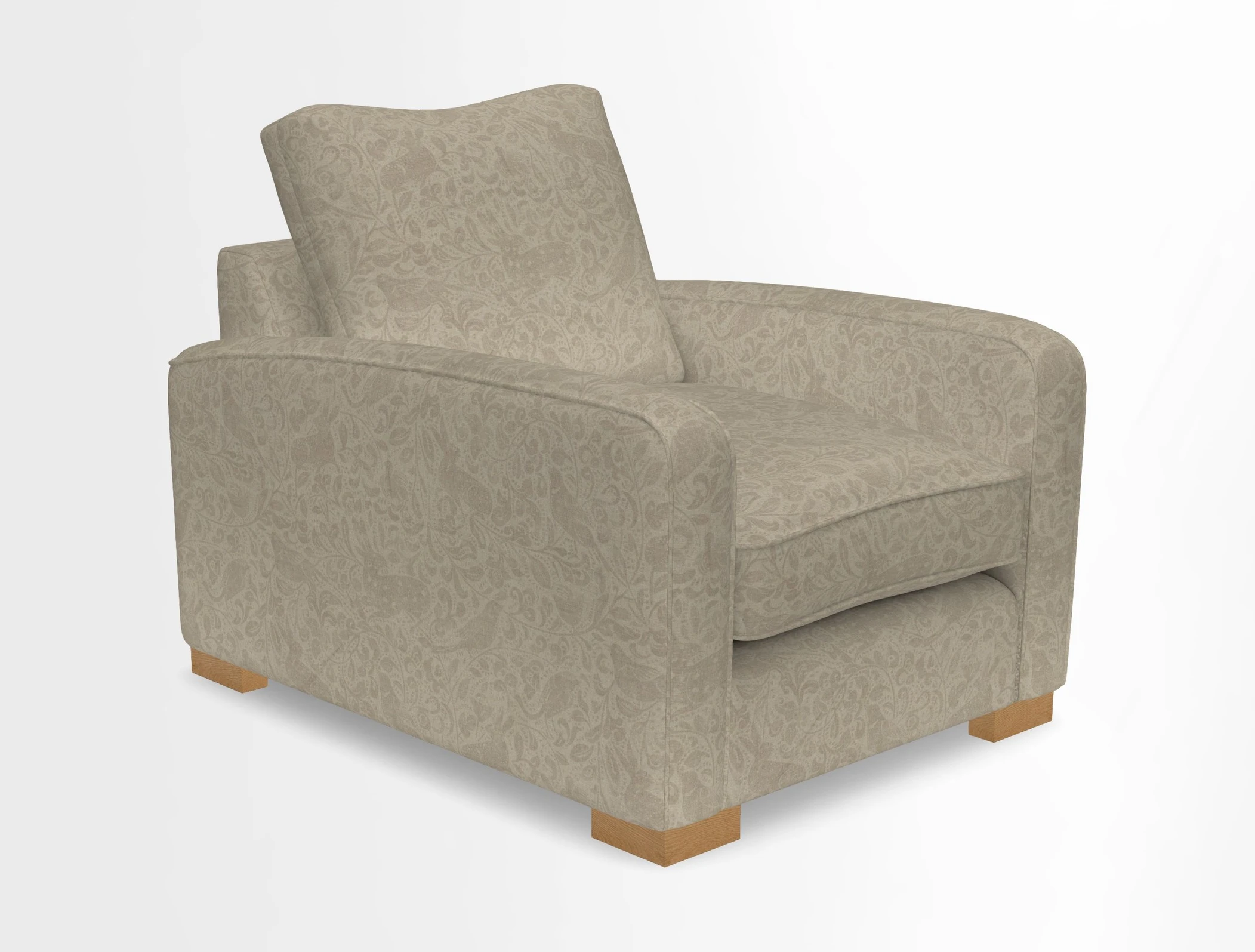 Brook Green chair in Two Tone Plain Biscuit