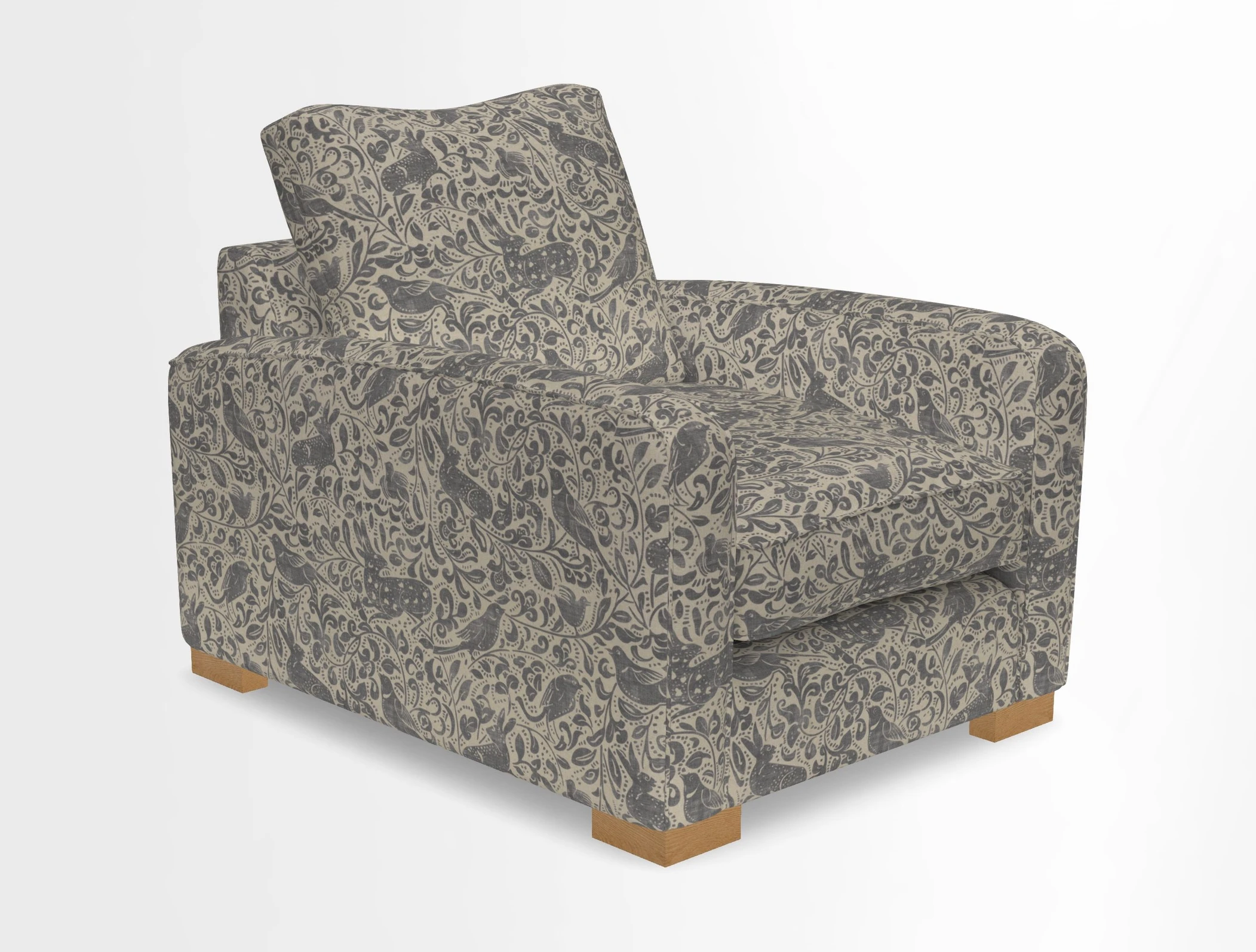 Brook Green chair in Two Tone Plain Biscuit