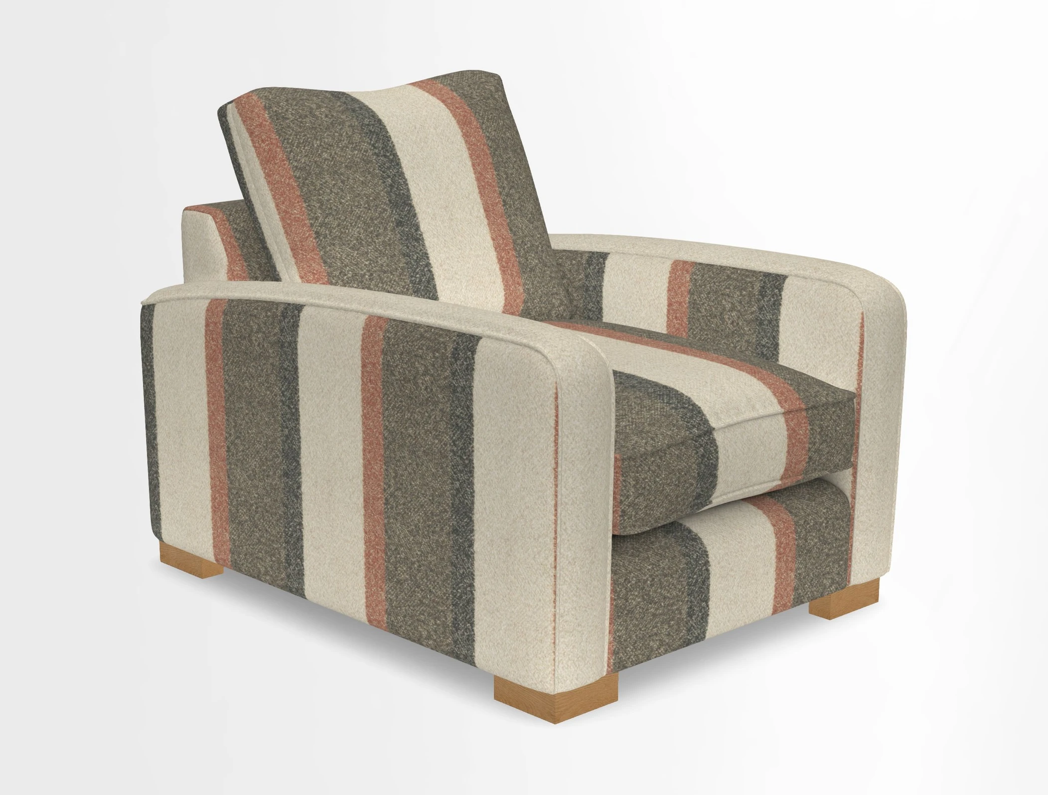 Brook Green chair in Two Tone Plain Biscuit