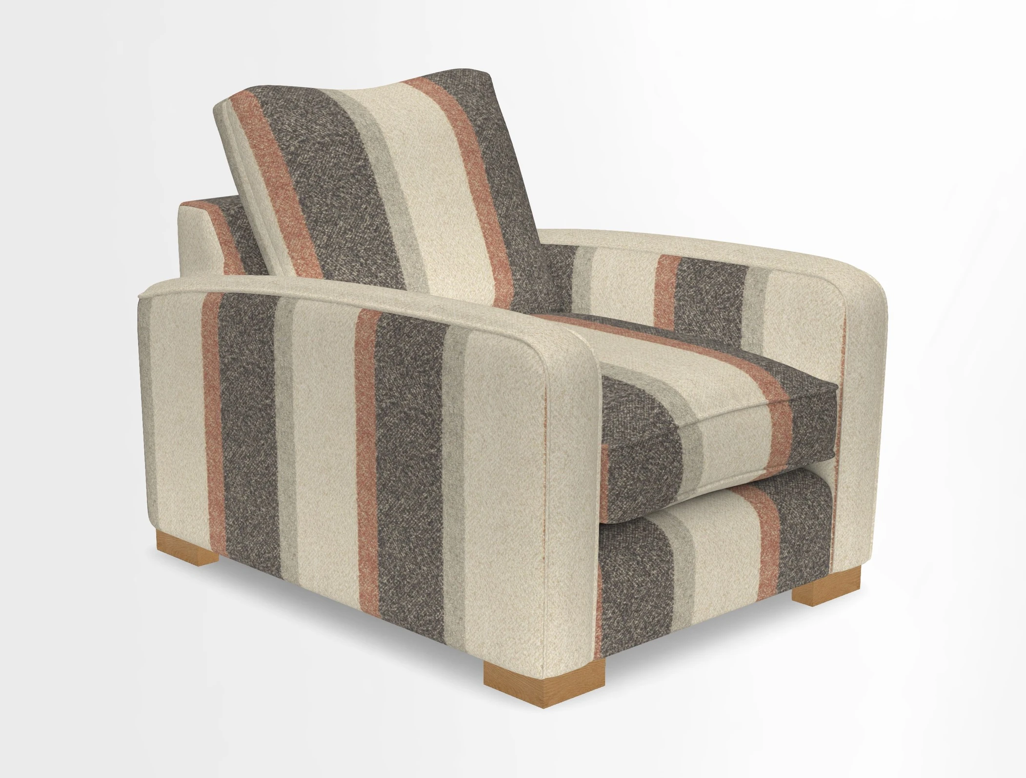 Brook Green chair in Two Tone Plain Biscuit