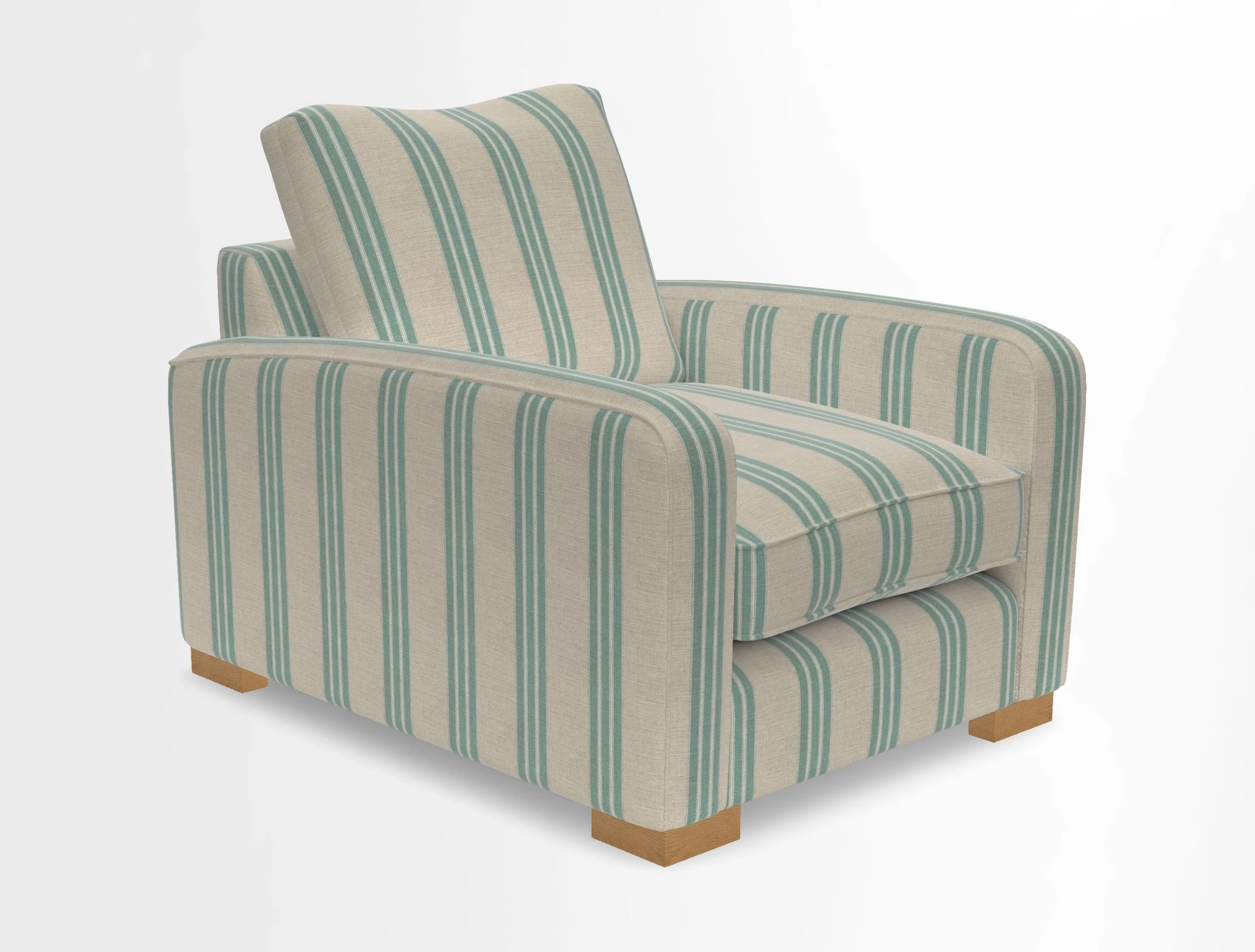 Brook Green chair in Two Tone Plain Biscuit
