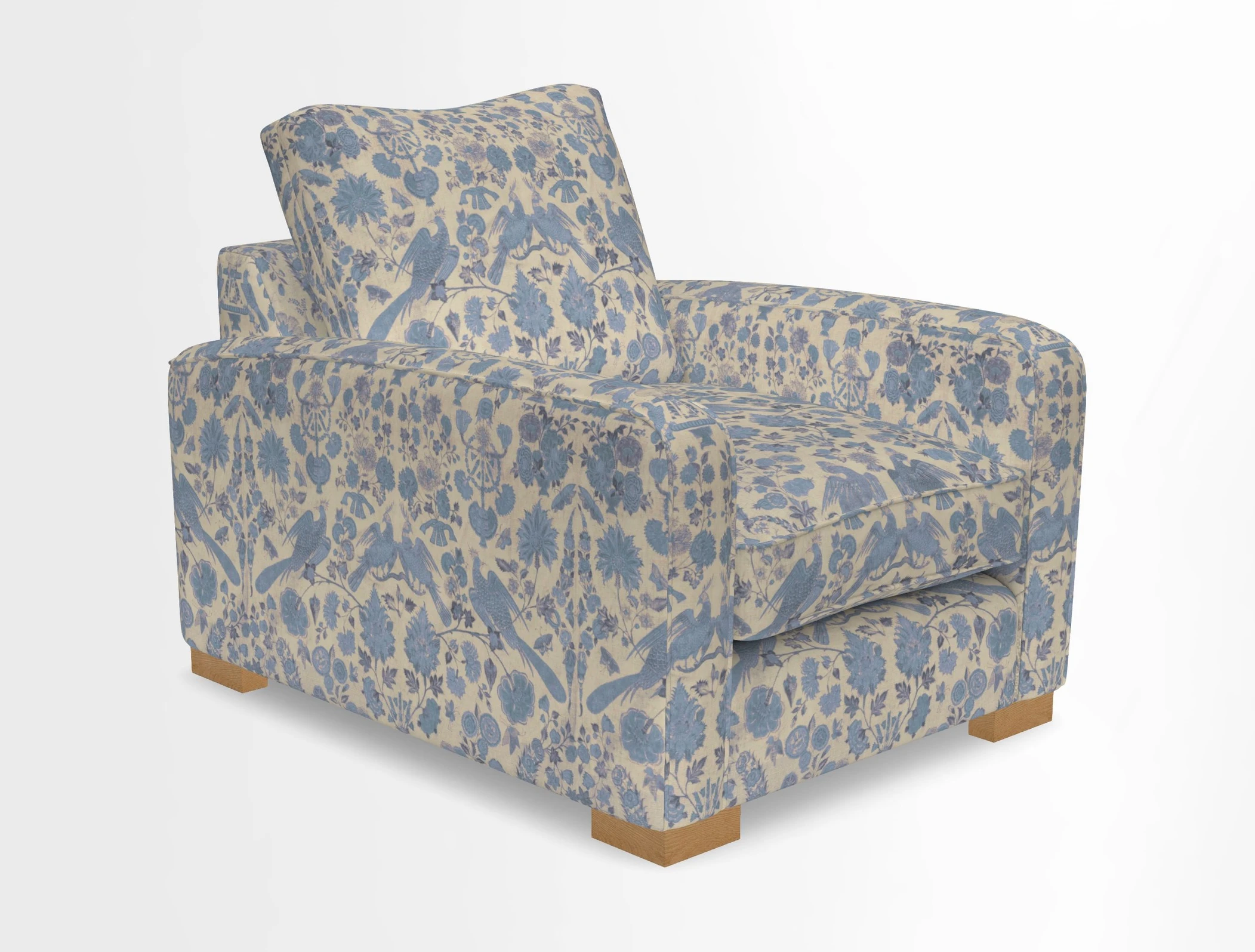 Brook Green chair in Two Tone Plain Biscuit