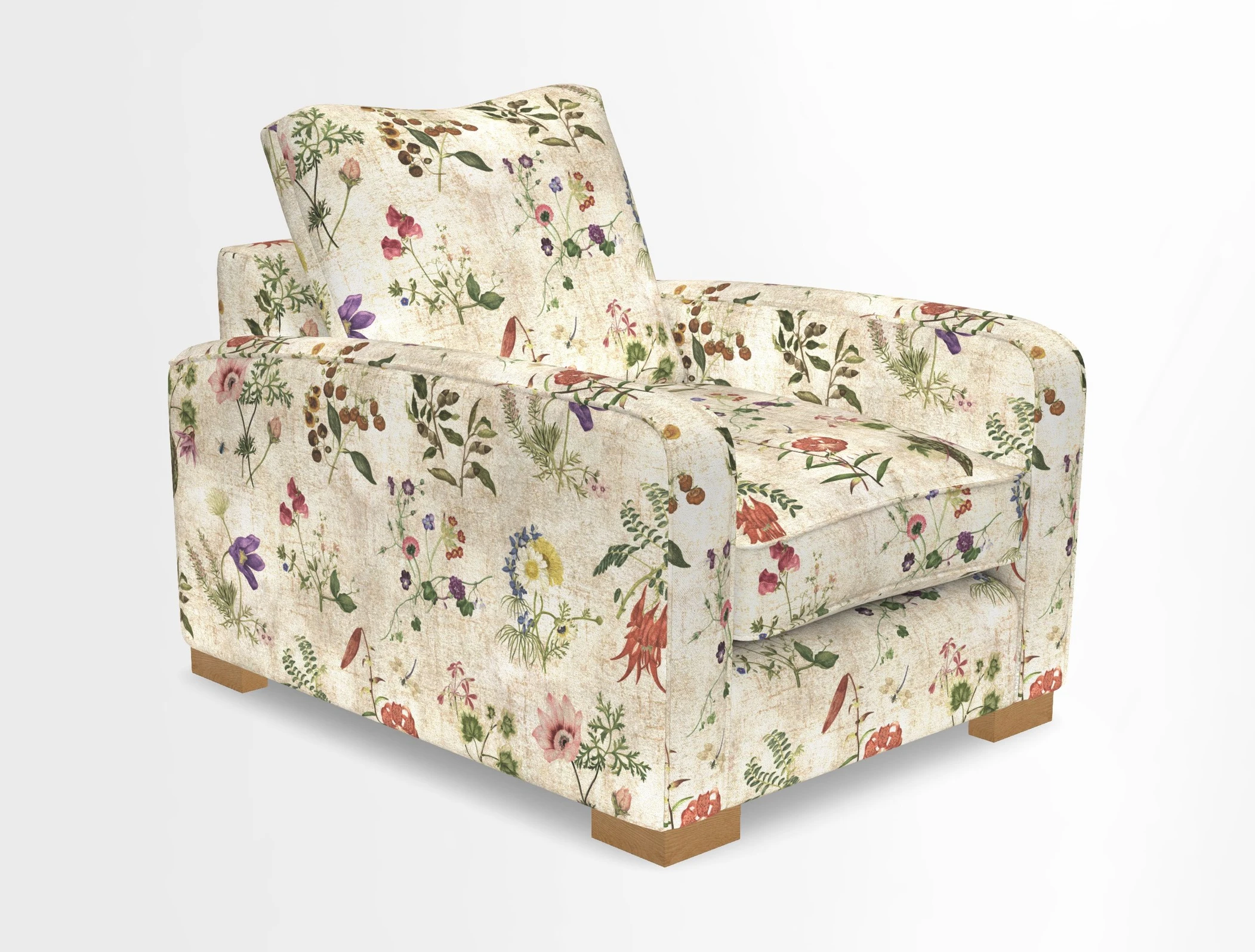 Brook Green chair in Two Tone Plain Biscuit