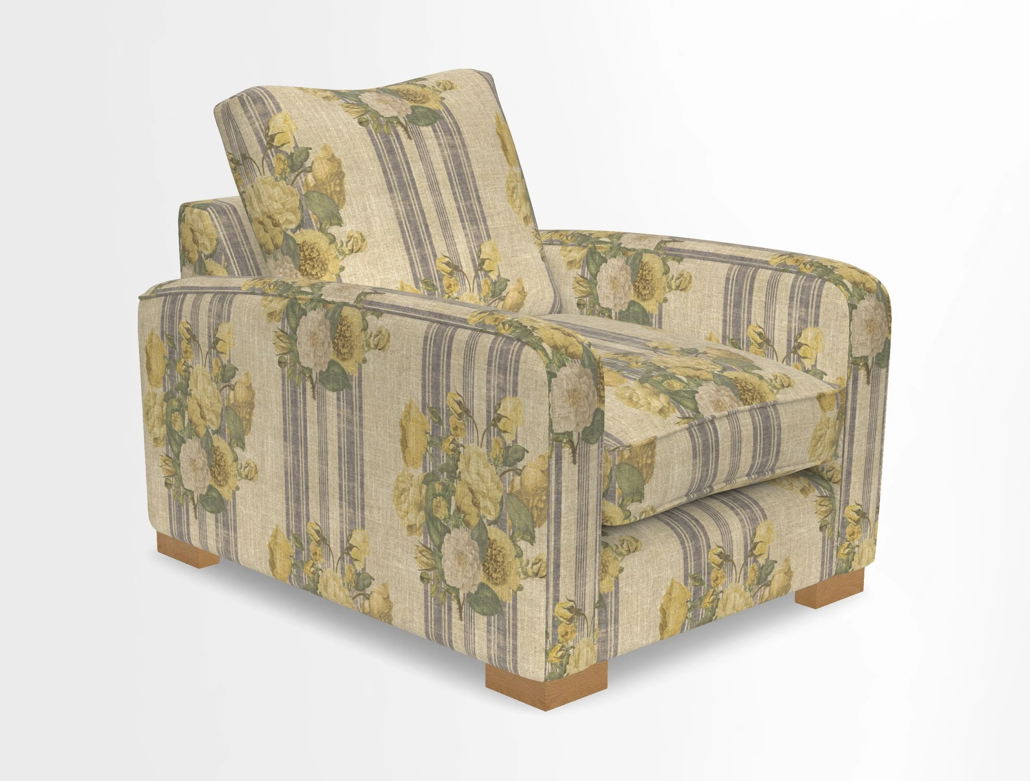 Brook Green chair in Two Tone Plain Biscuit