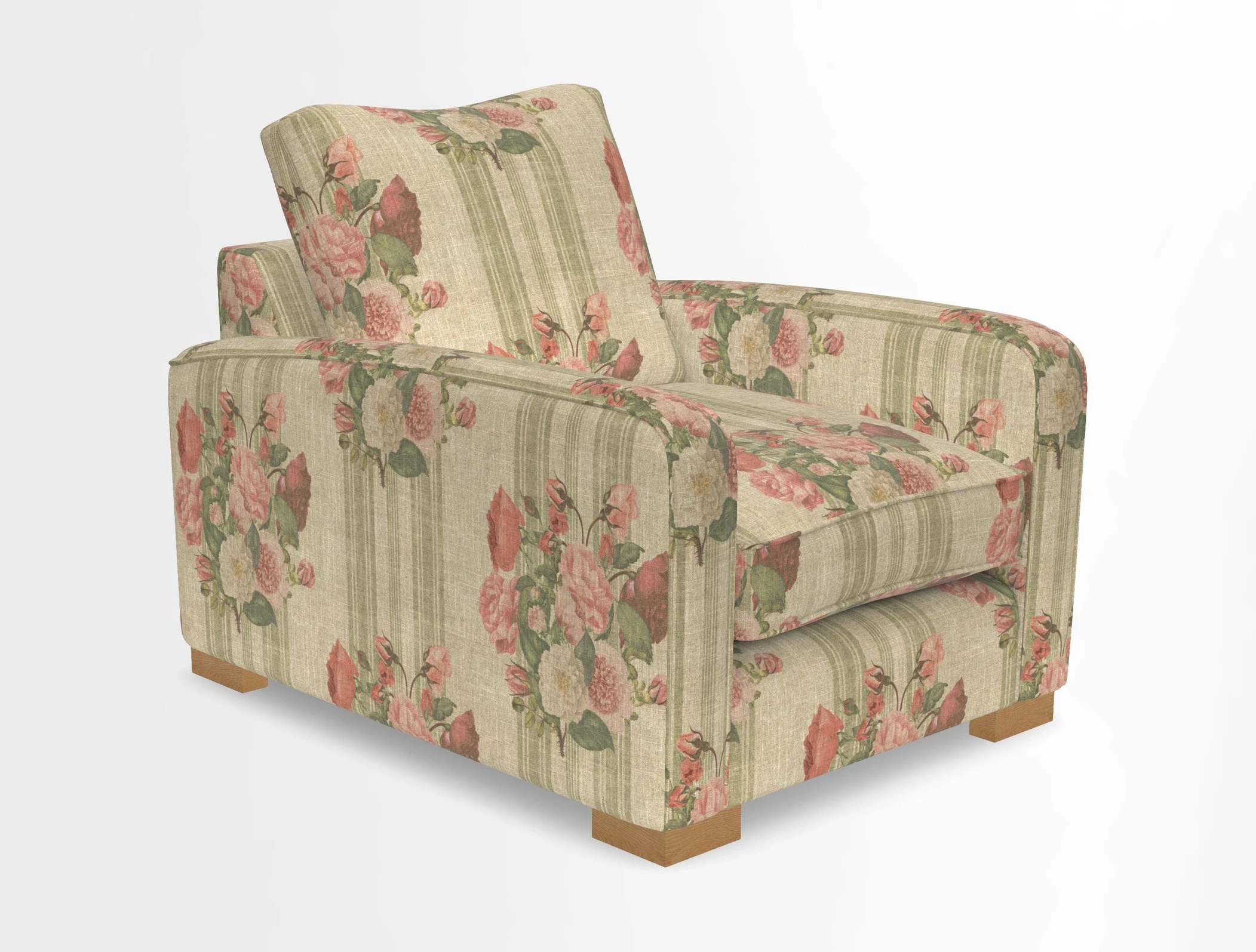 Brook Green chair in Two Tone Plain Biscuit