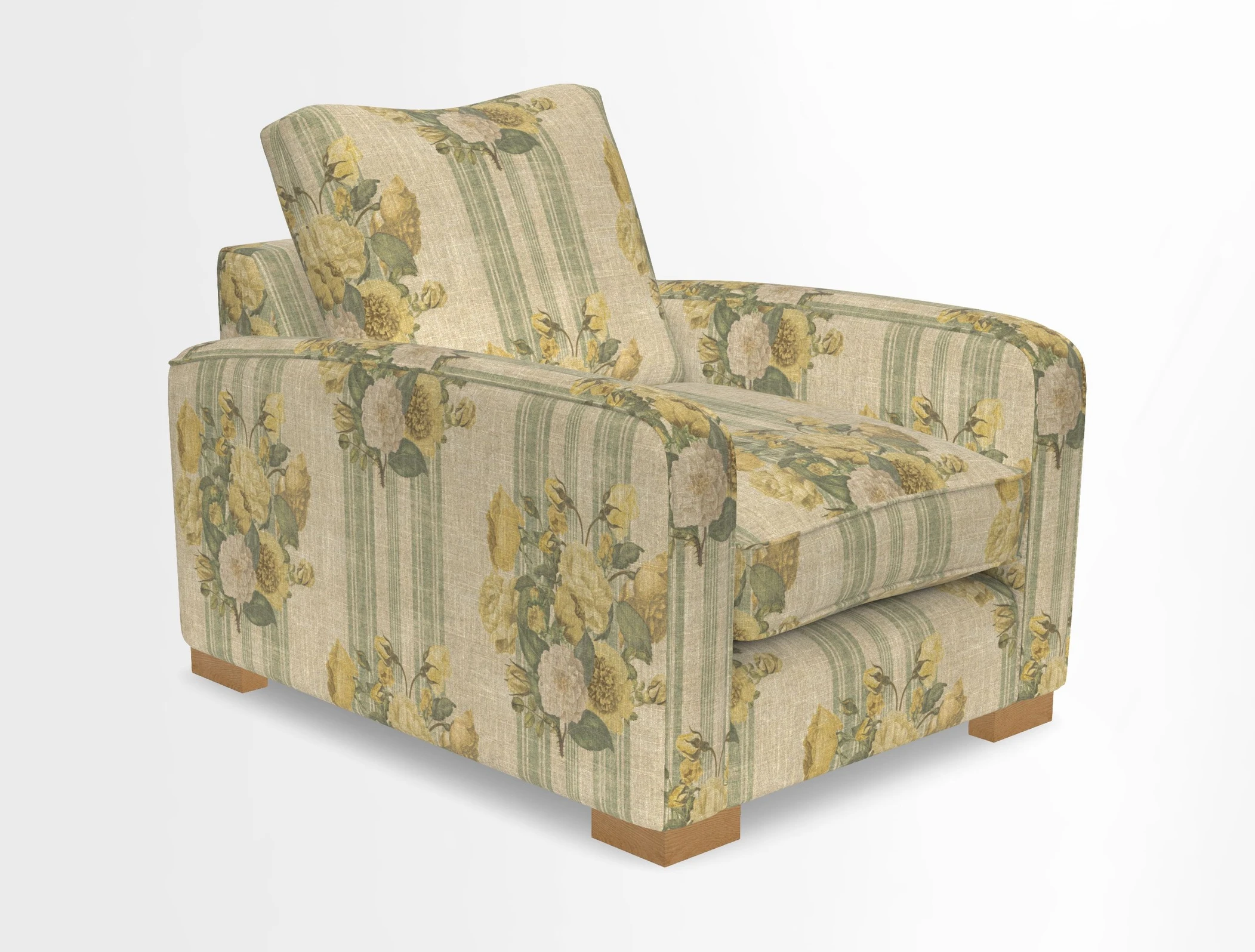 Brook Green chair in Two Tone Plain Biscuit