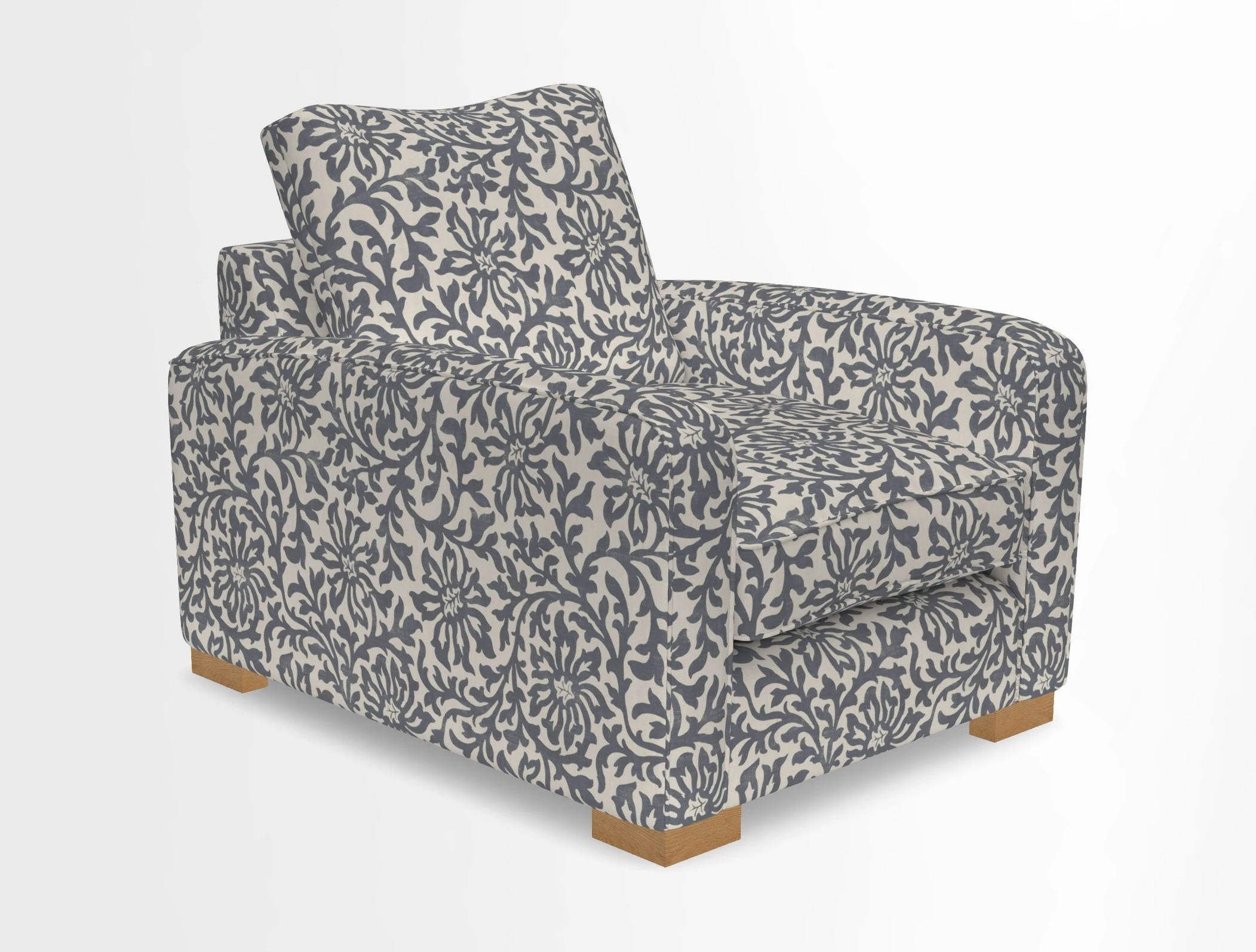 Brook Green chair in Two Tone Plain Biscuit