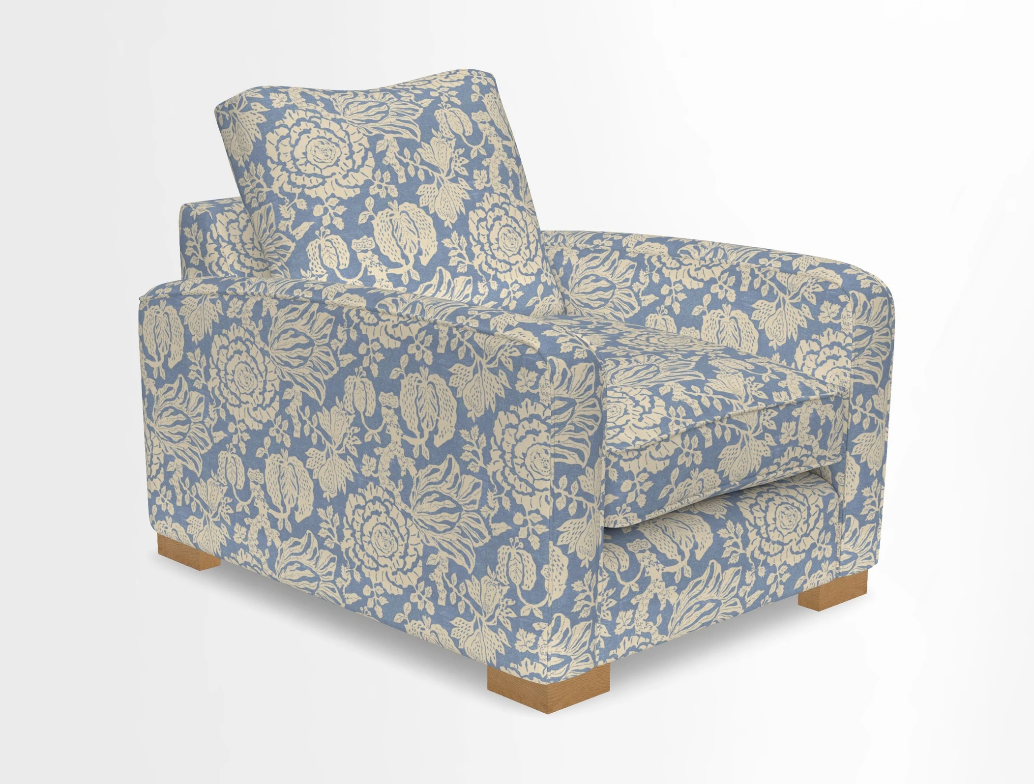 Brook Green chair in Two Tone Plain Biscuit