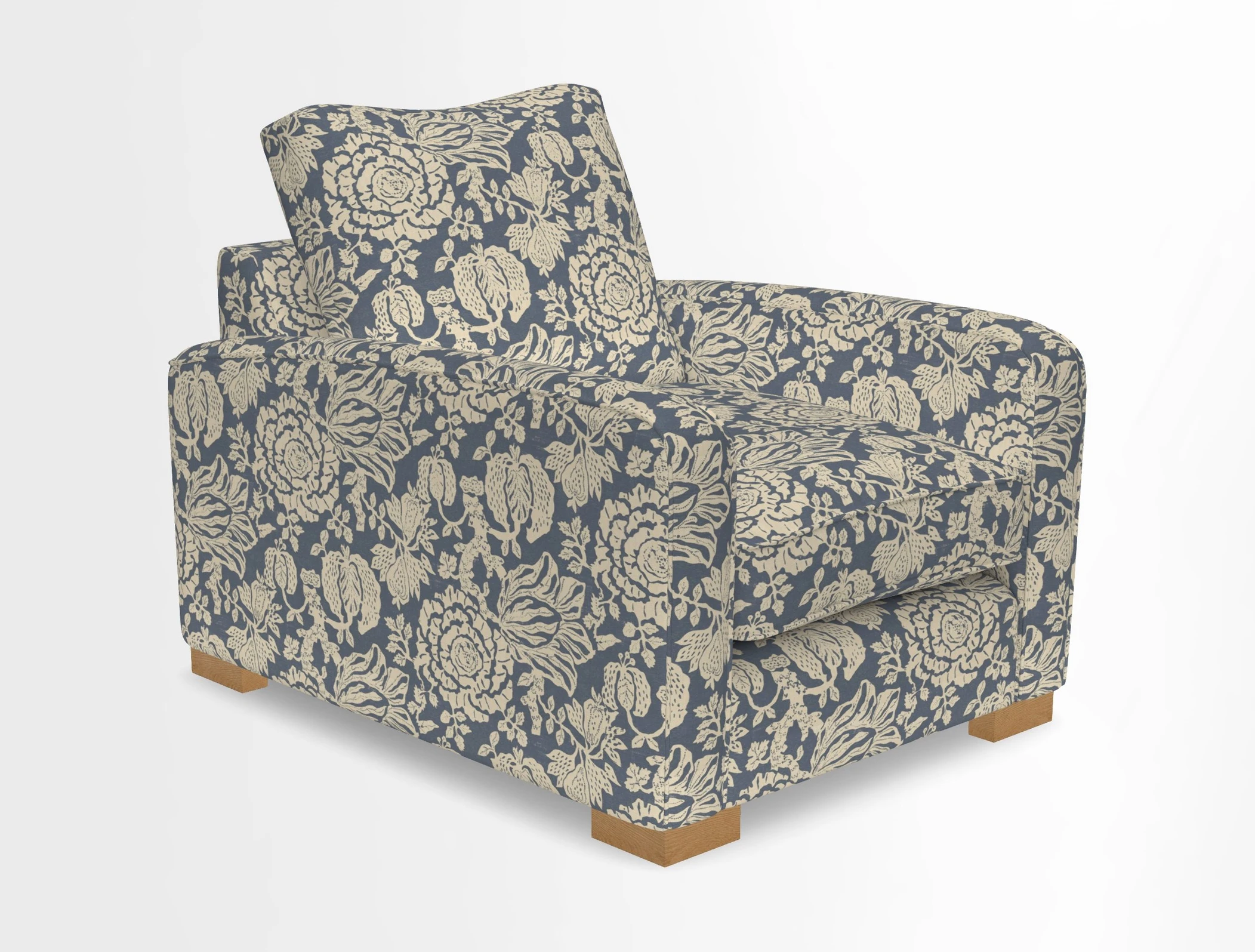Brook Green chair in Two Tone Plain Biscuit