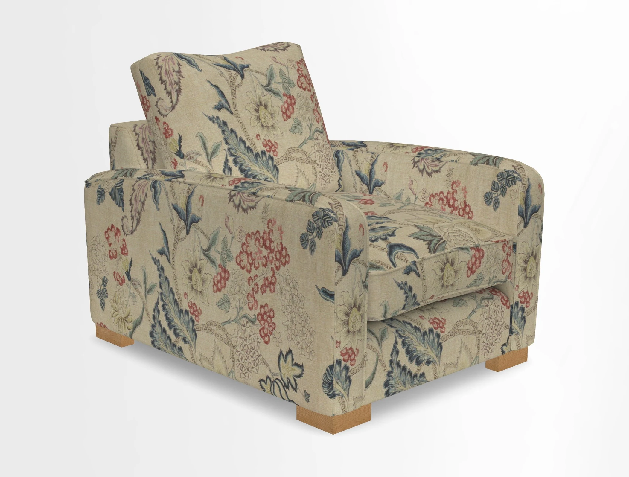 Brook Green chair in Two Tone Plain Biscuit