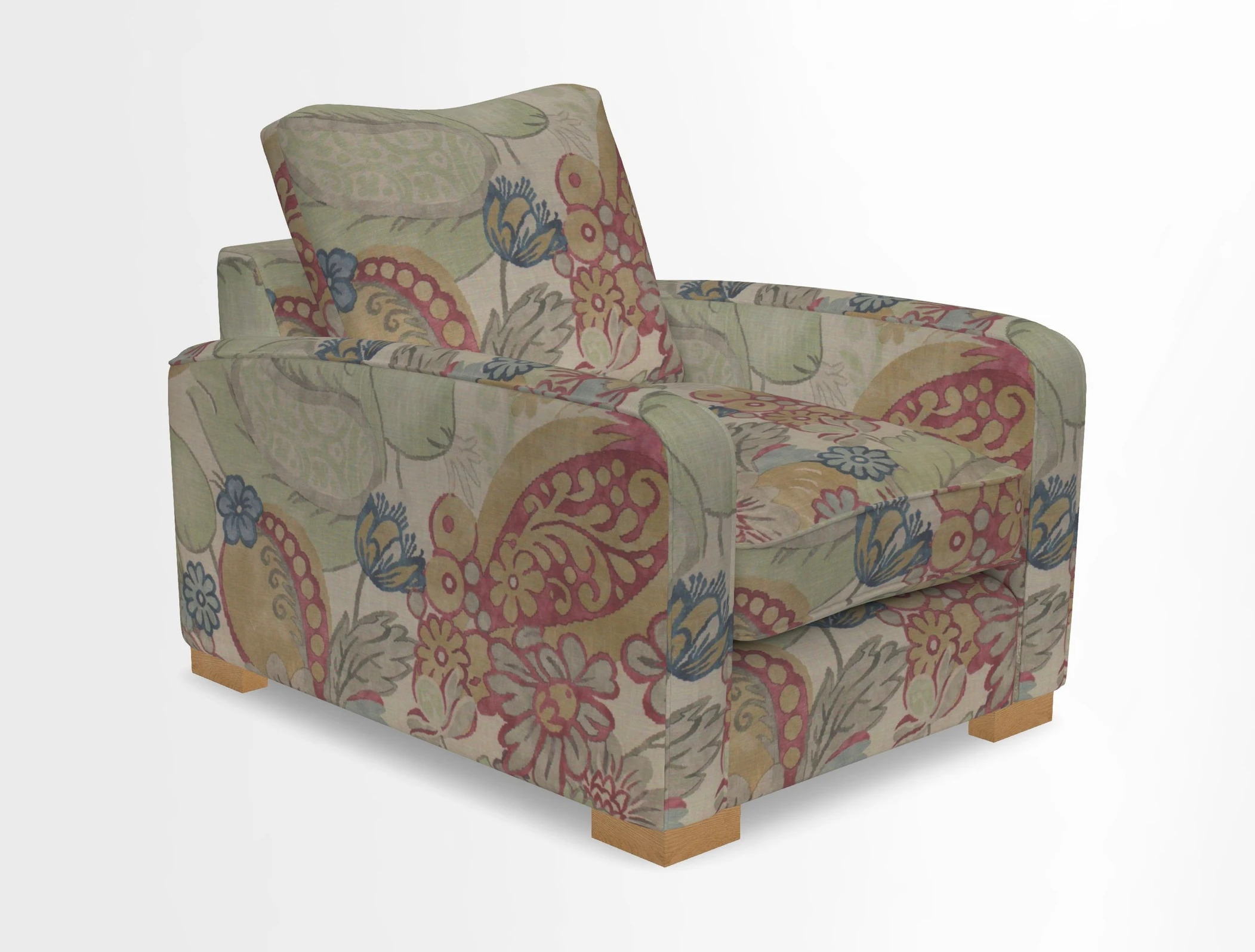 Brook Green chair in Two Tone Plain Biscuit