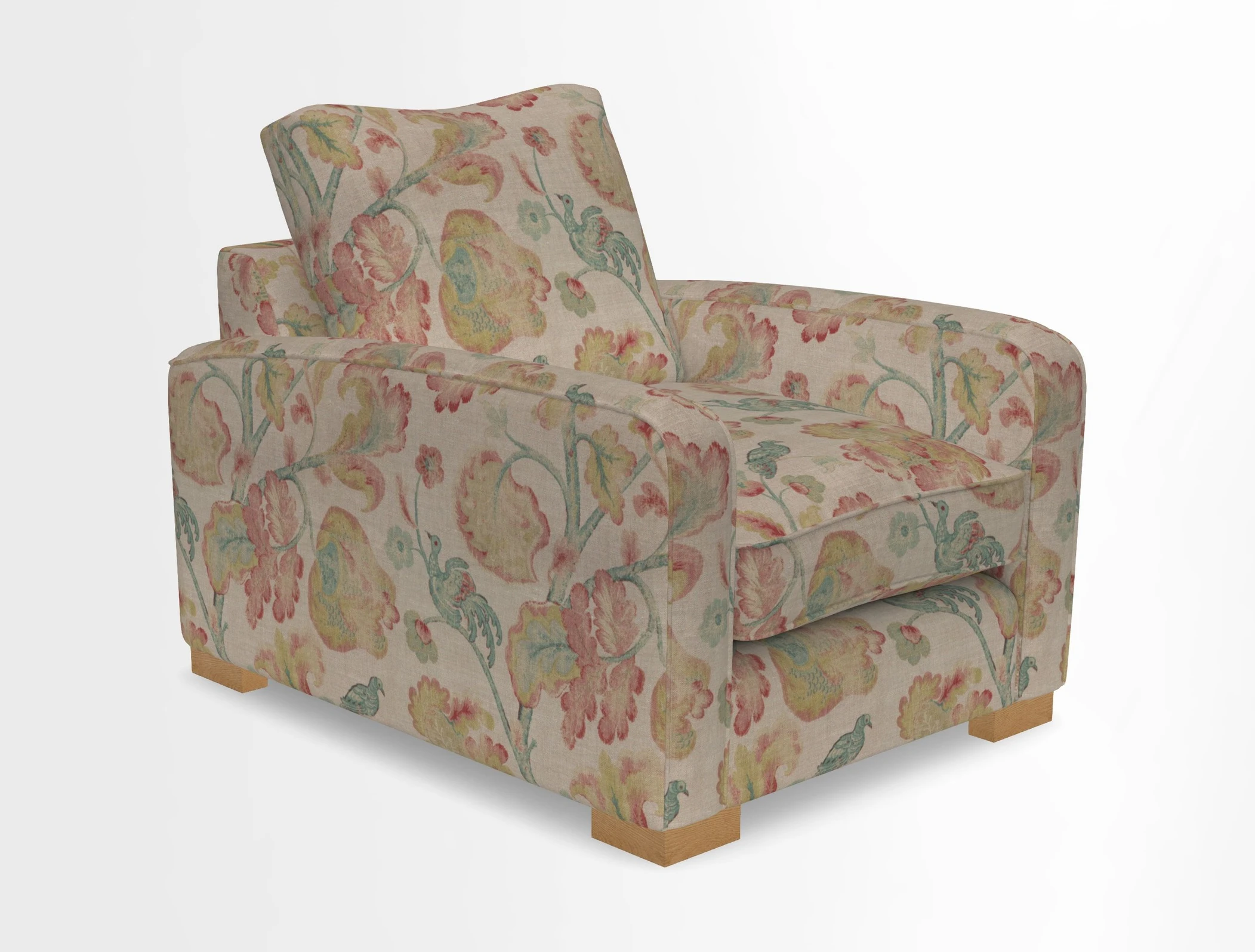 Brook Green chair in Two Tone Plain Biscuit