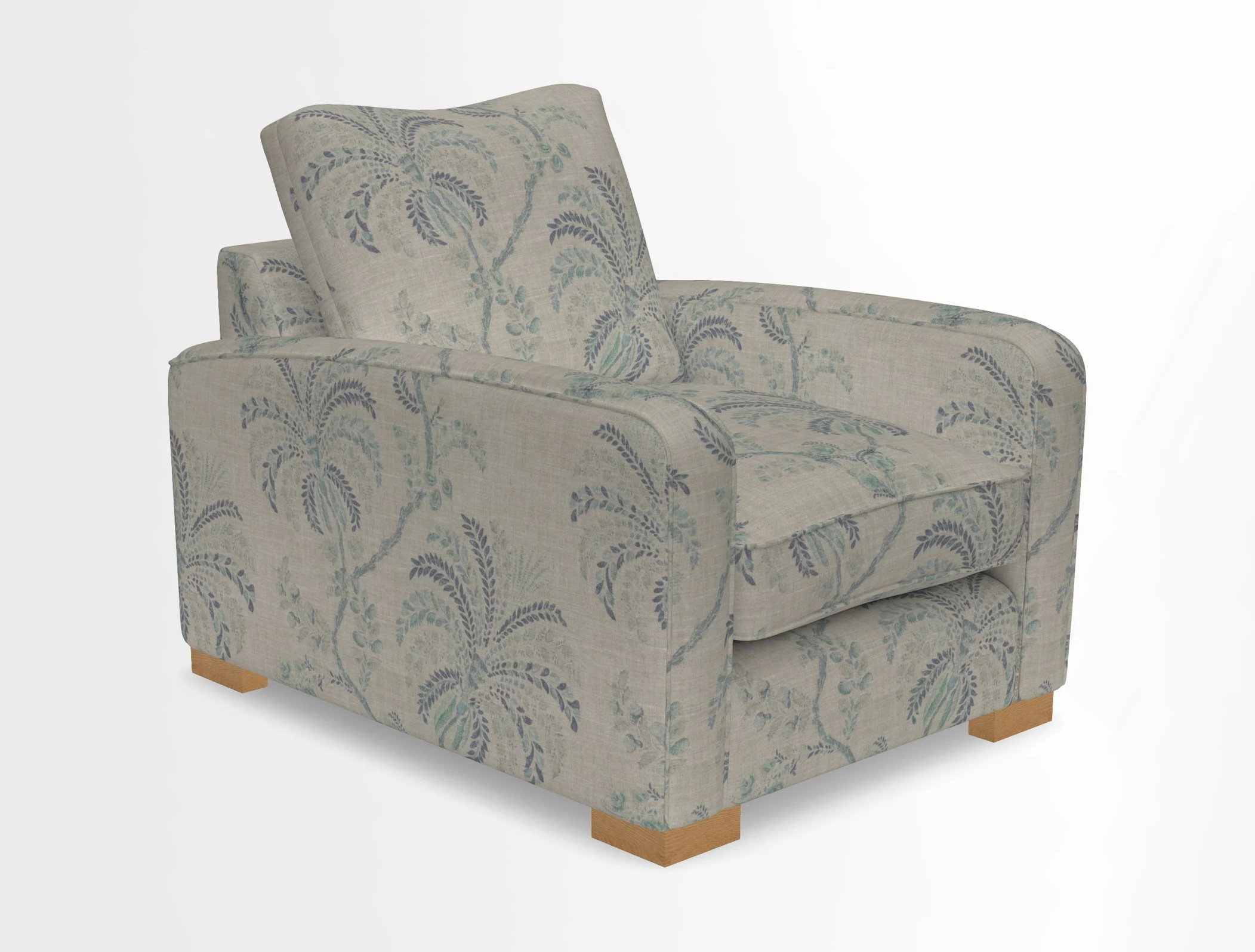 Brook Green chair in Two Tone Plain Biscuit