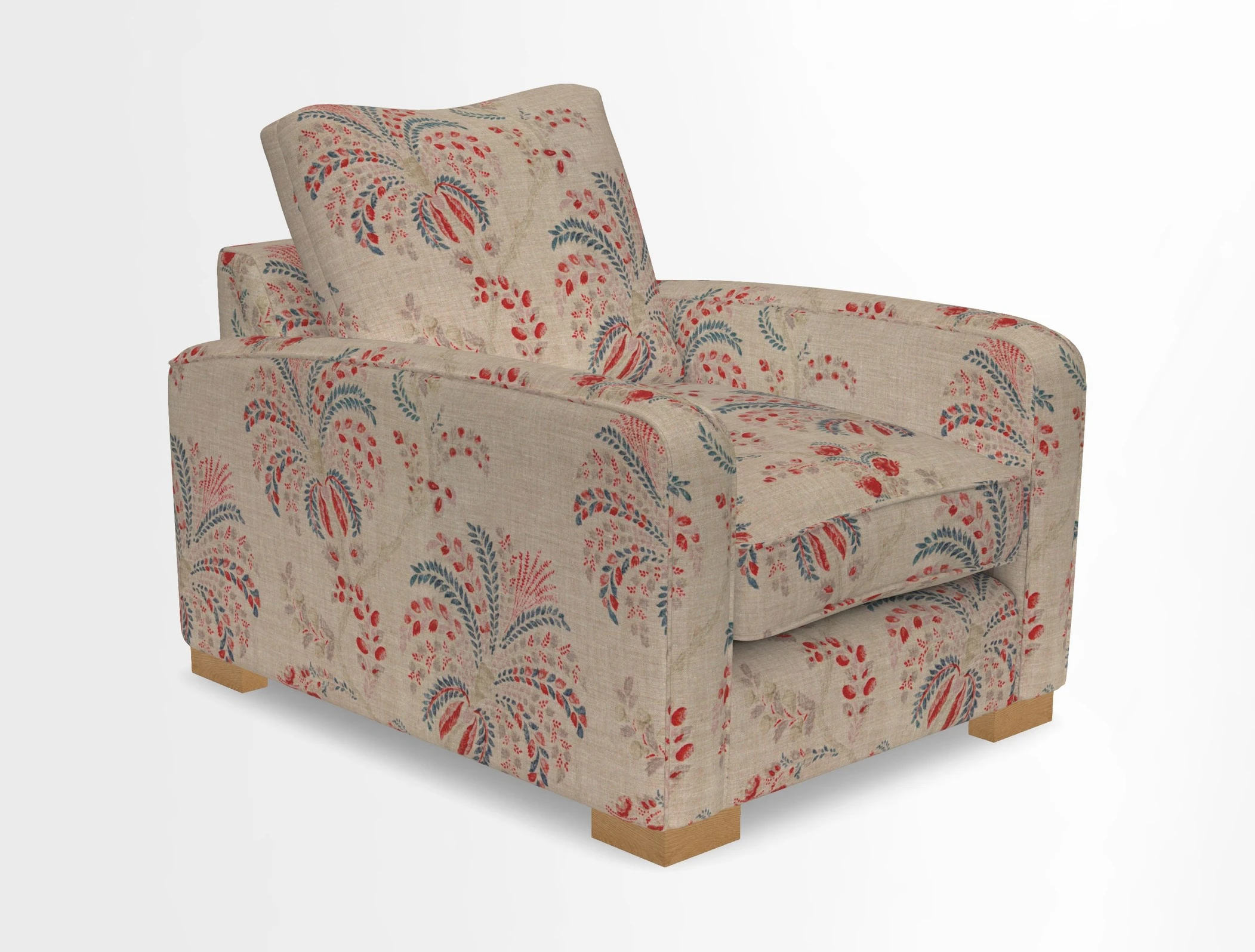 Brook Green chair in Two Tone Plain Biscuit