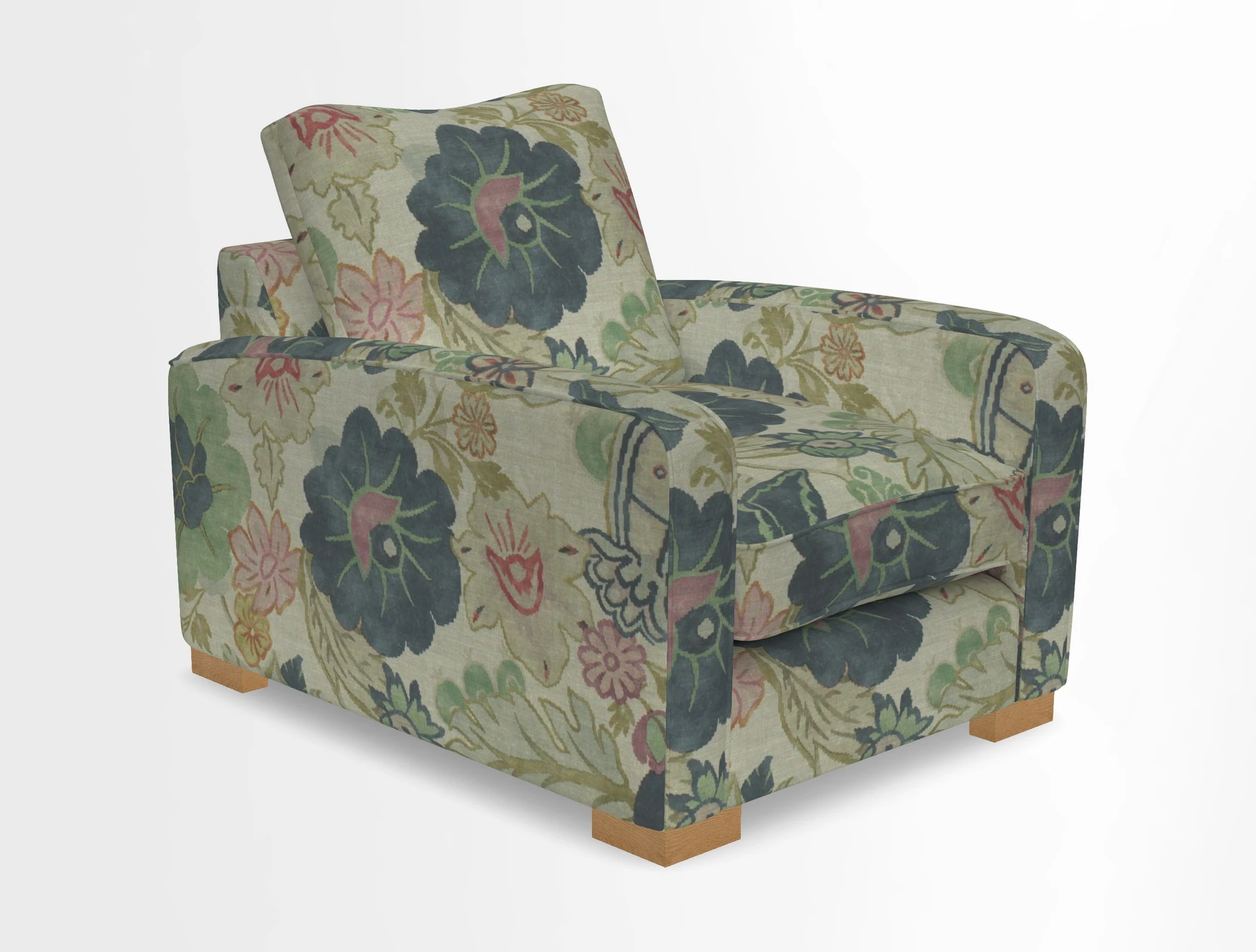 Brook Green chair in Two Tone Plain Biscuit