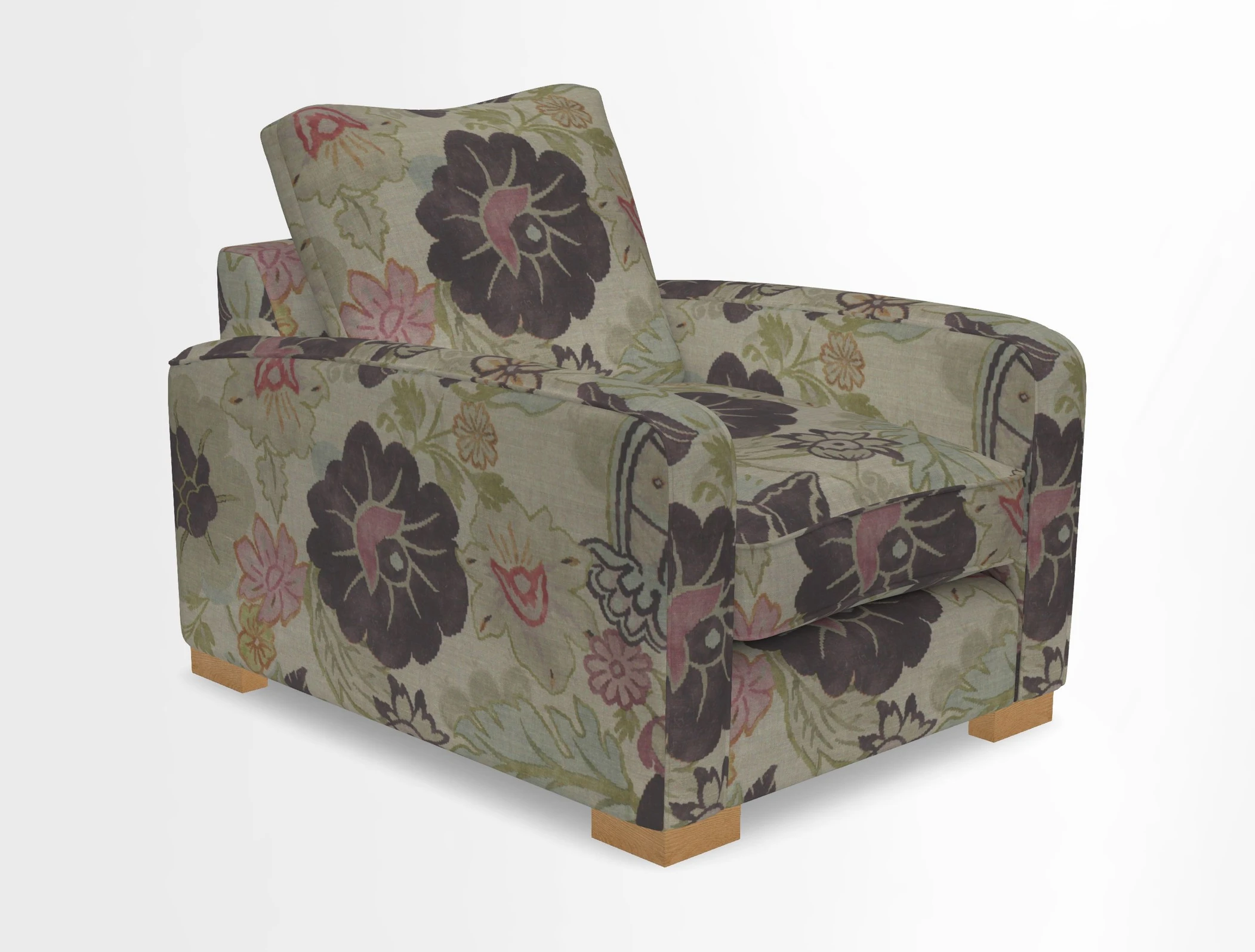 Brook Green chair in Two Tone Plain Biscuit