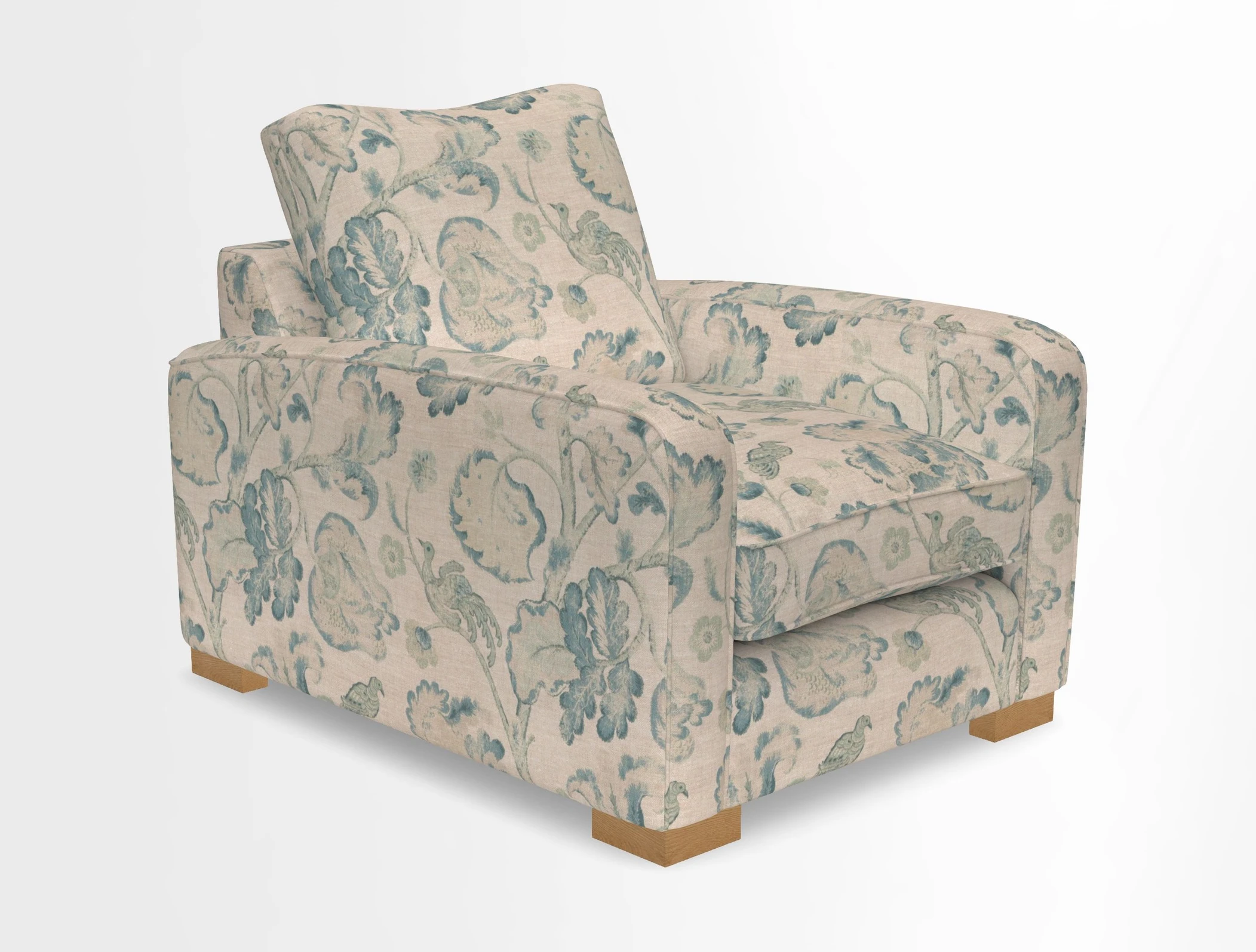 Brook Green chair in Two Tone Plain Biscuit