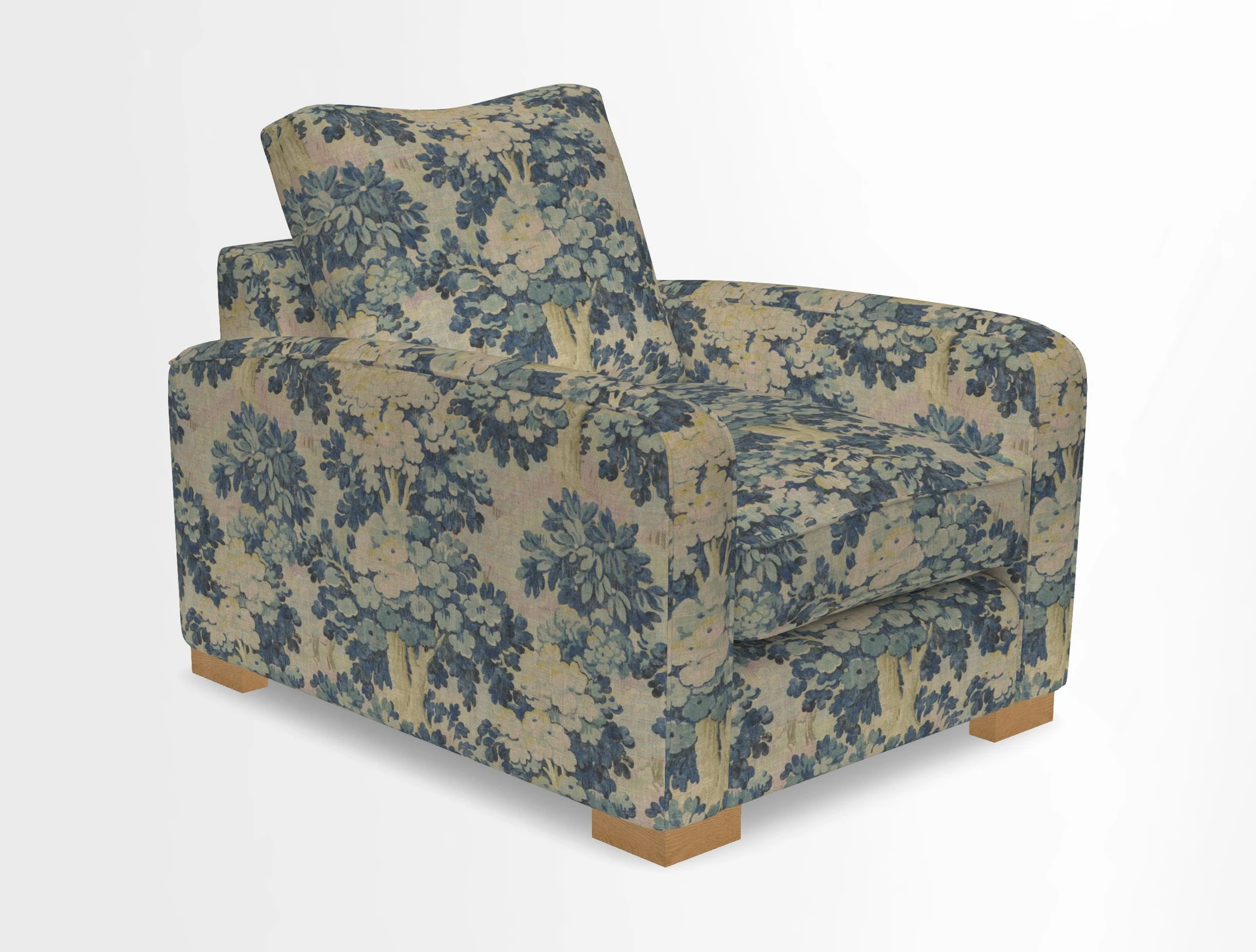 Brook Green chair in Two Tone Plain Biscuit