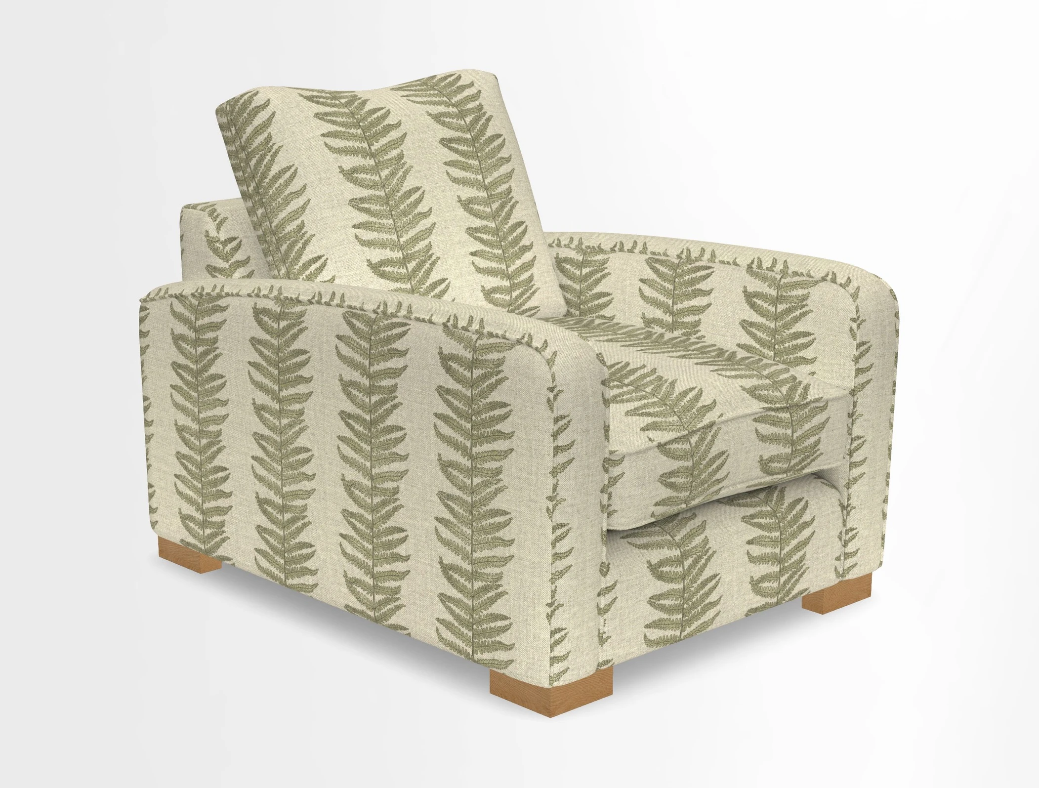 Brook Green chair in Two Tone Plain Biscuit