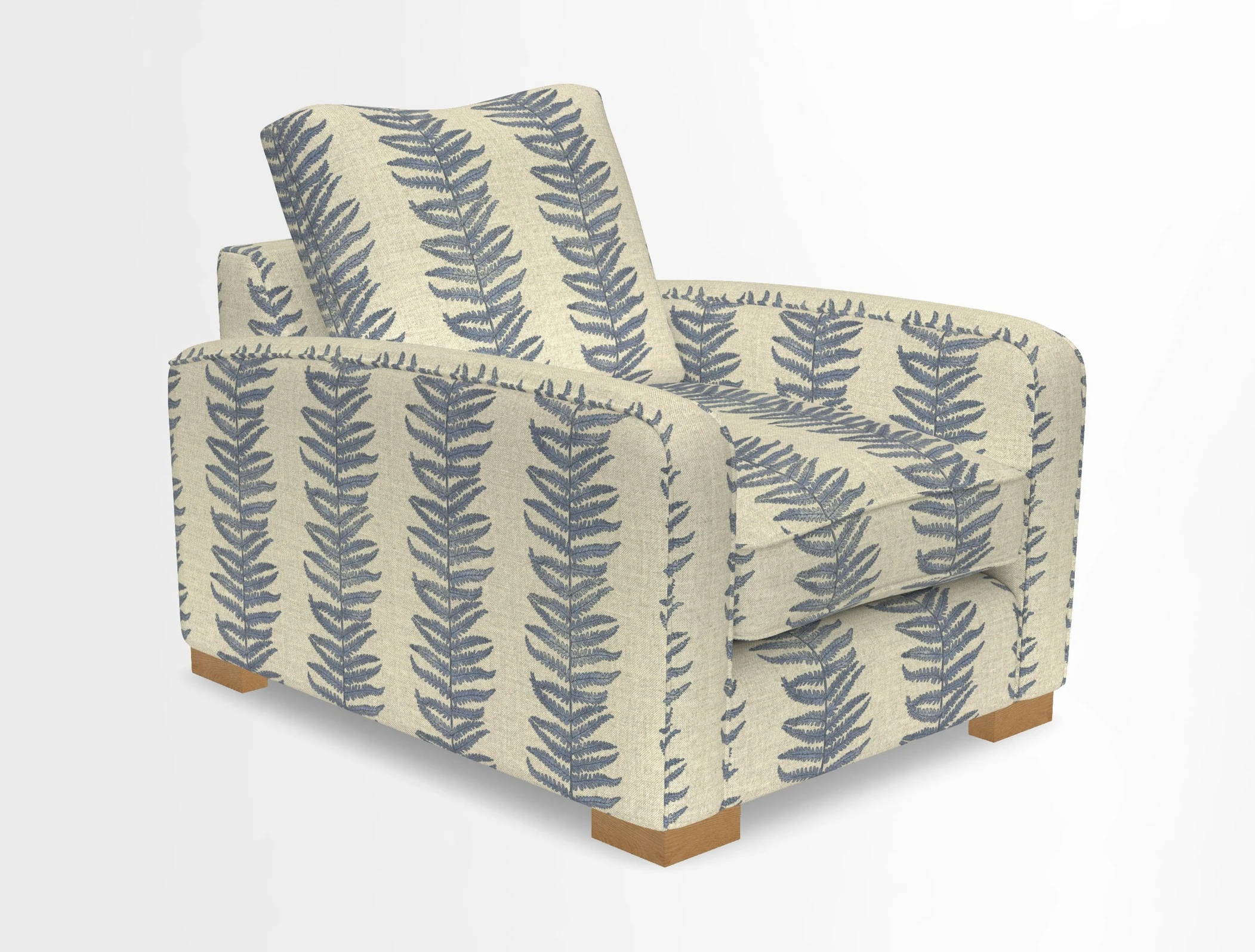 Brook Green chair in Two Tone Plain Biscuit
