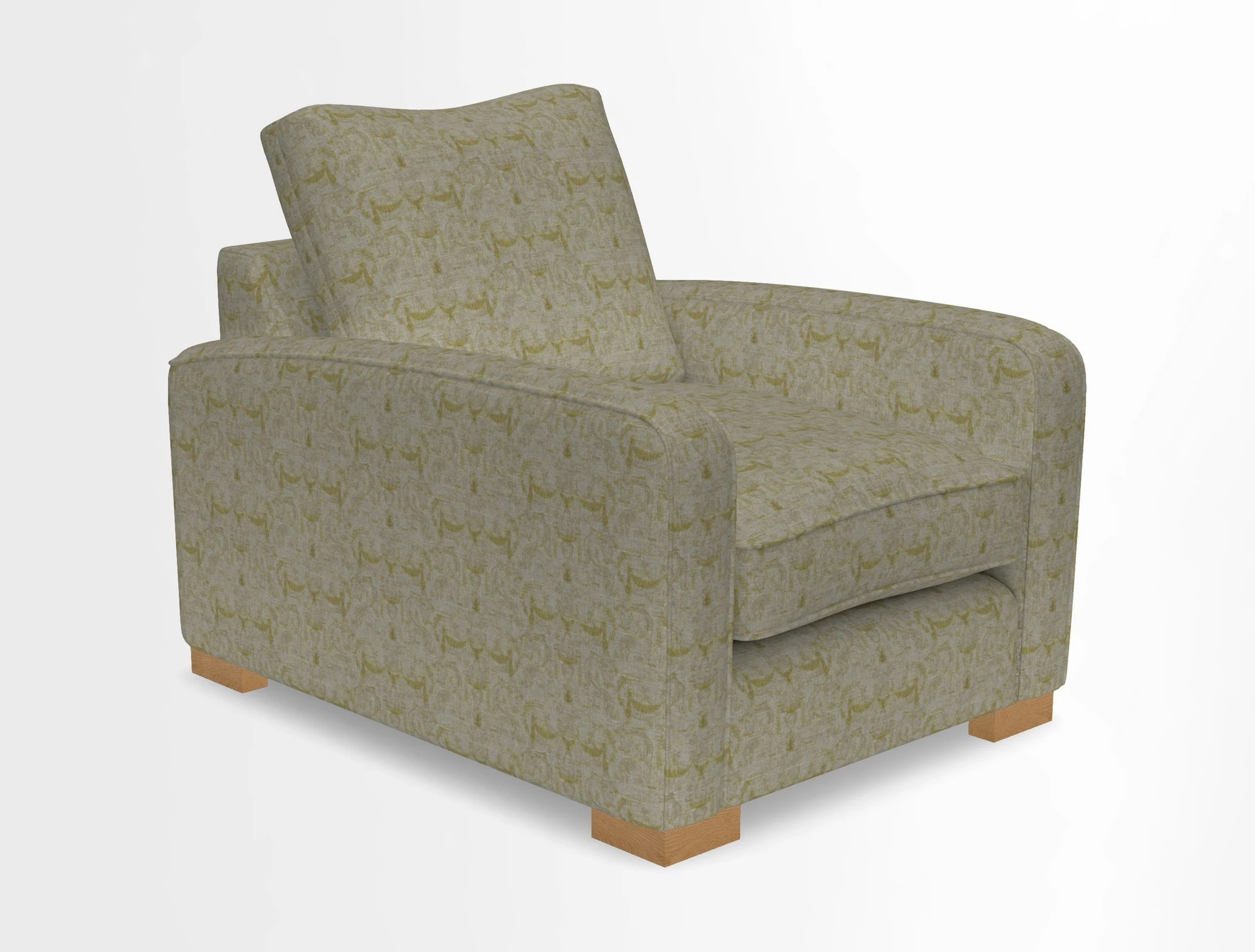 Brook Green chair in Two Tone Plain Biscuit