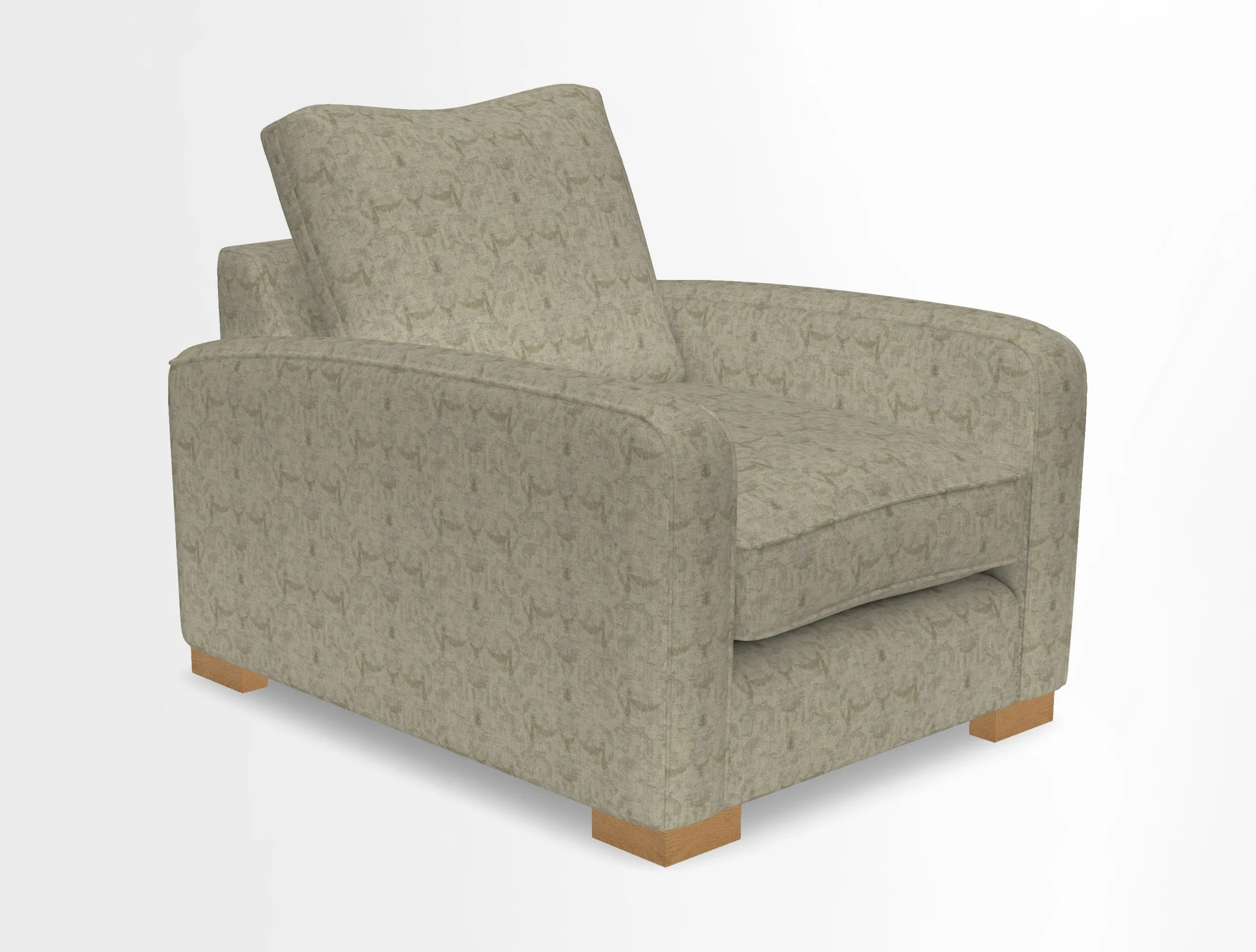Brook Green chair in Two Tone Plain Biscuit