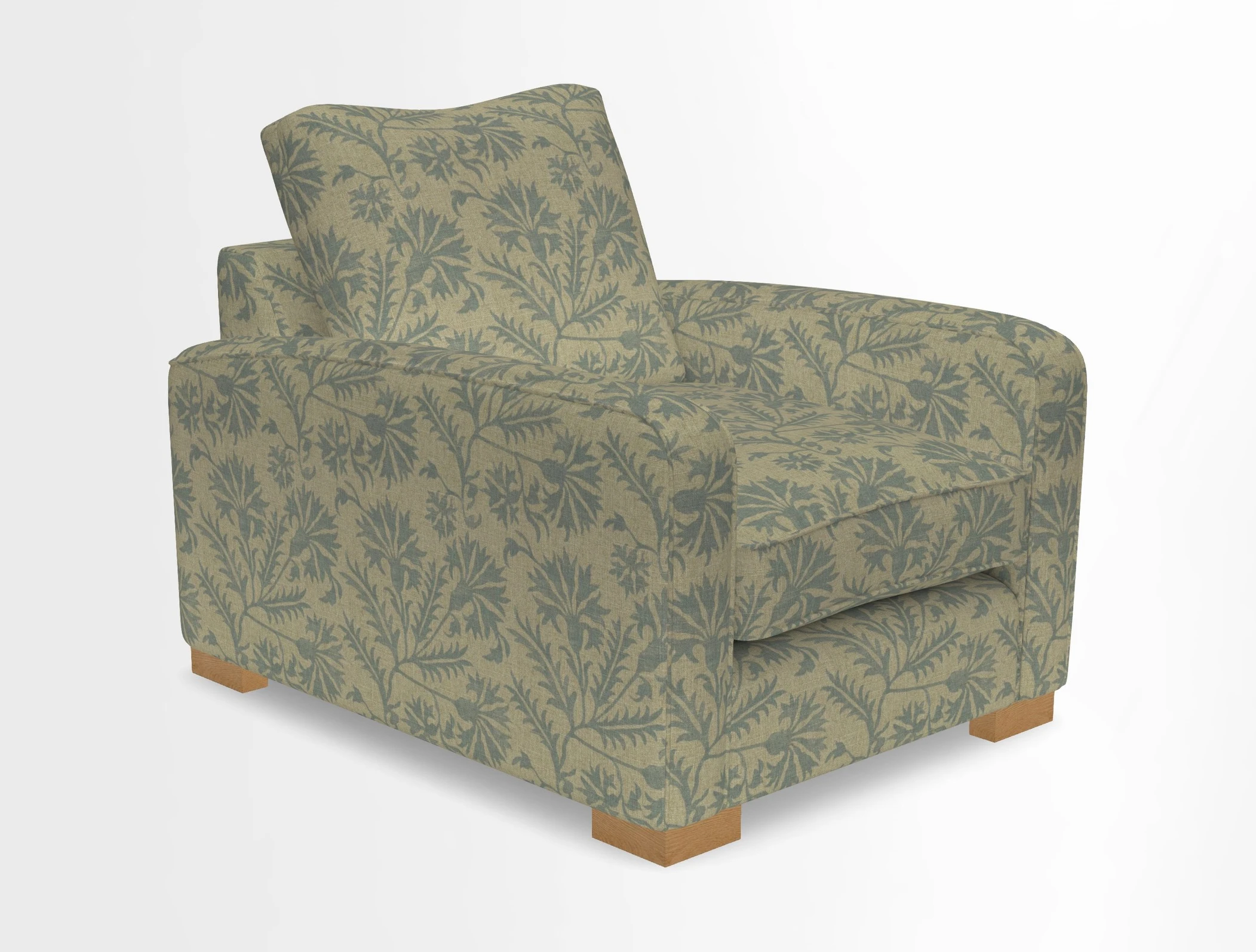 Brook Green chair in Two Tone Plain Biscuit