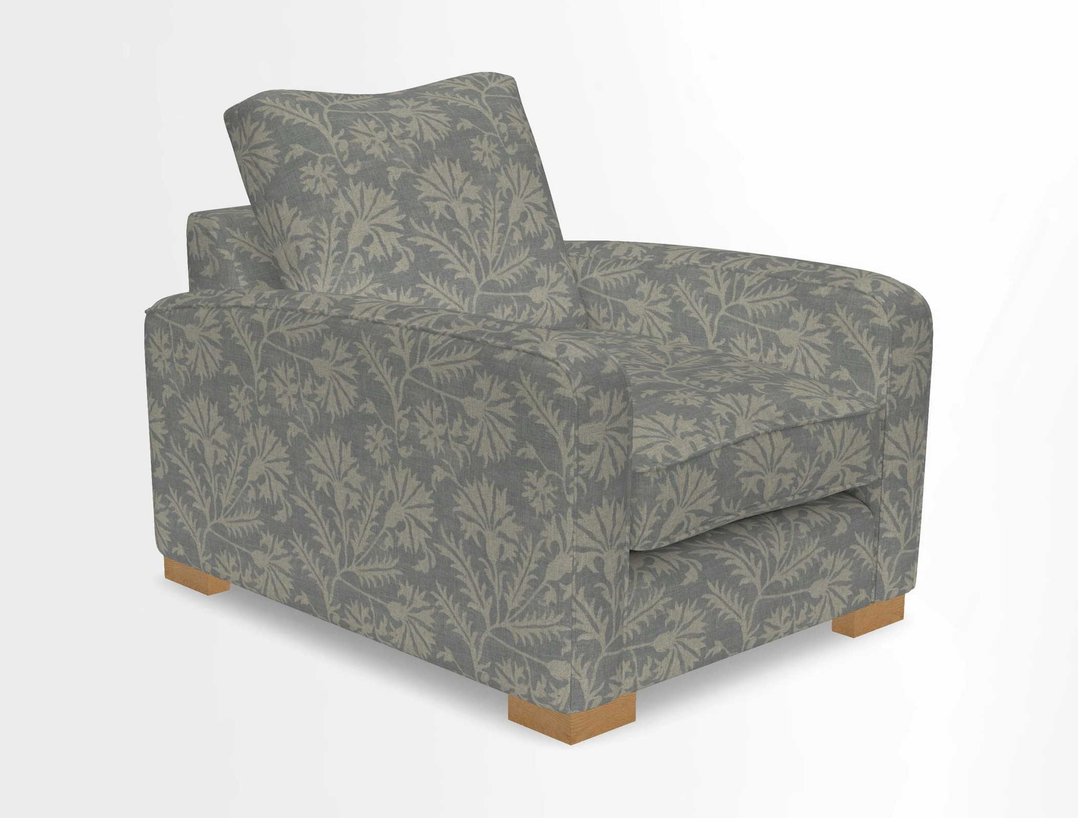 Brook Green chair in Two Tone Plain Biscuit