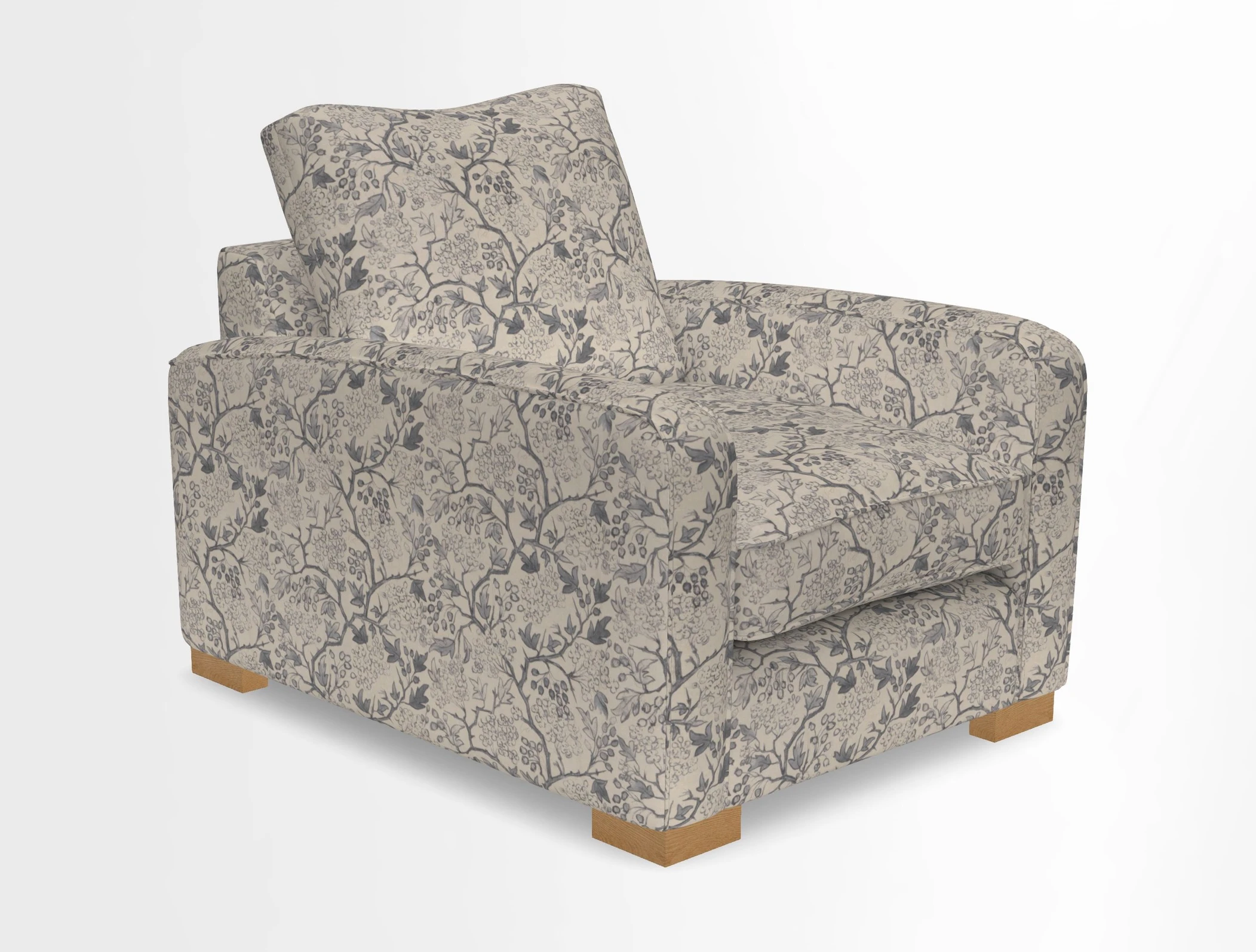 Brook Green chair in Two Tone Plain Biscuit