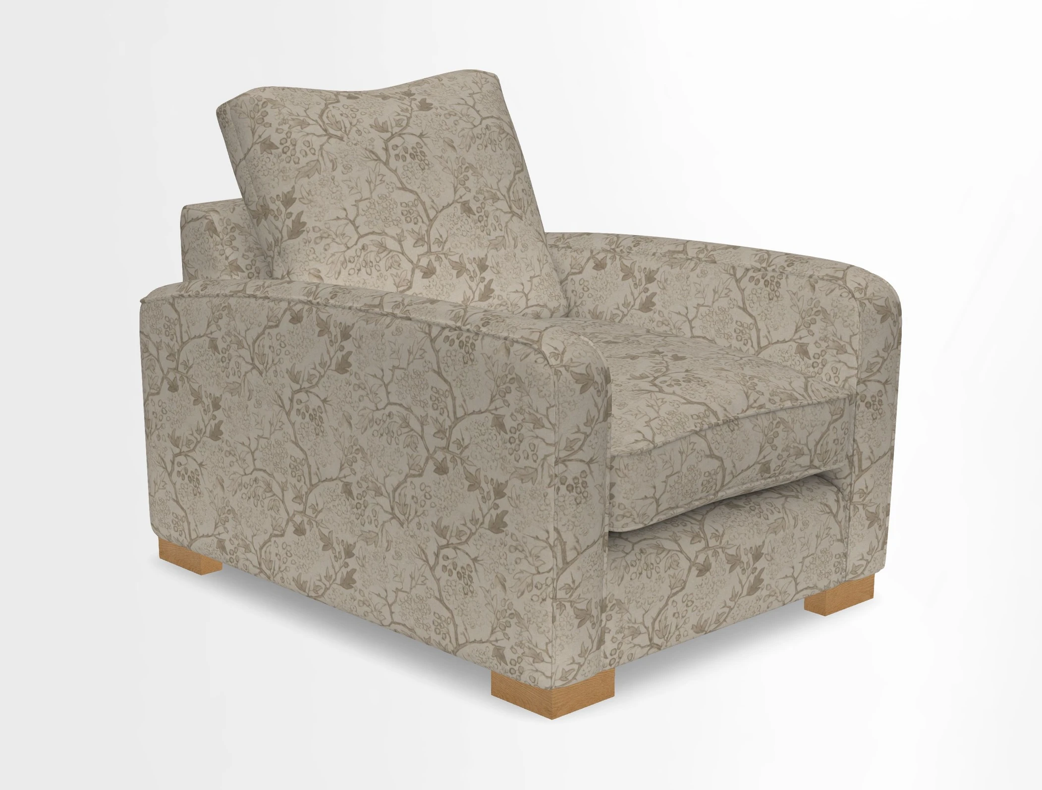 Brook Green chair in Two Tone Plain Biscuit