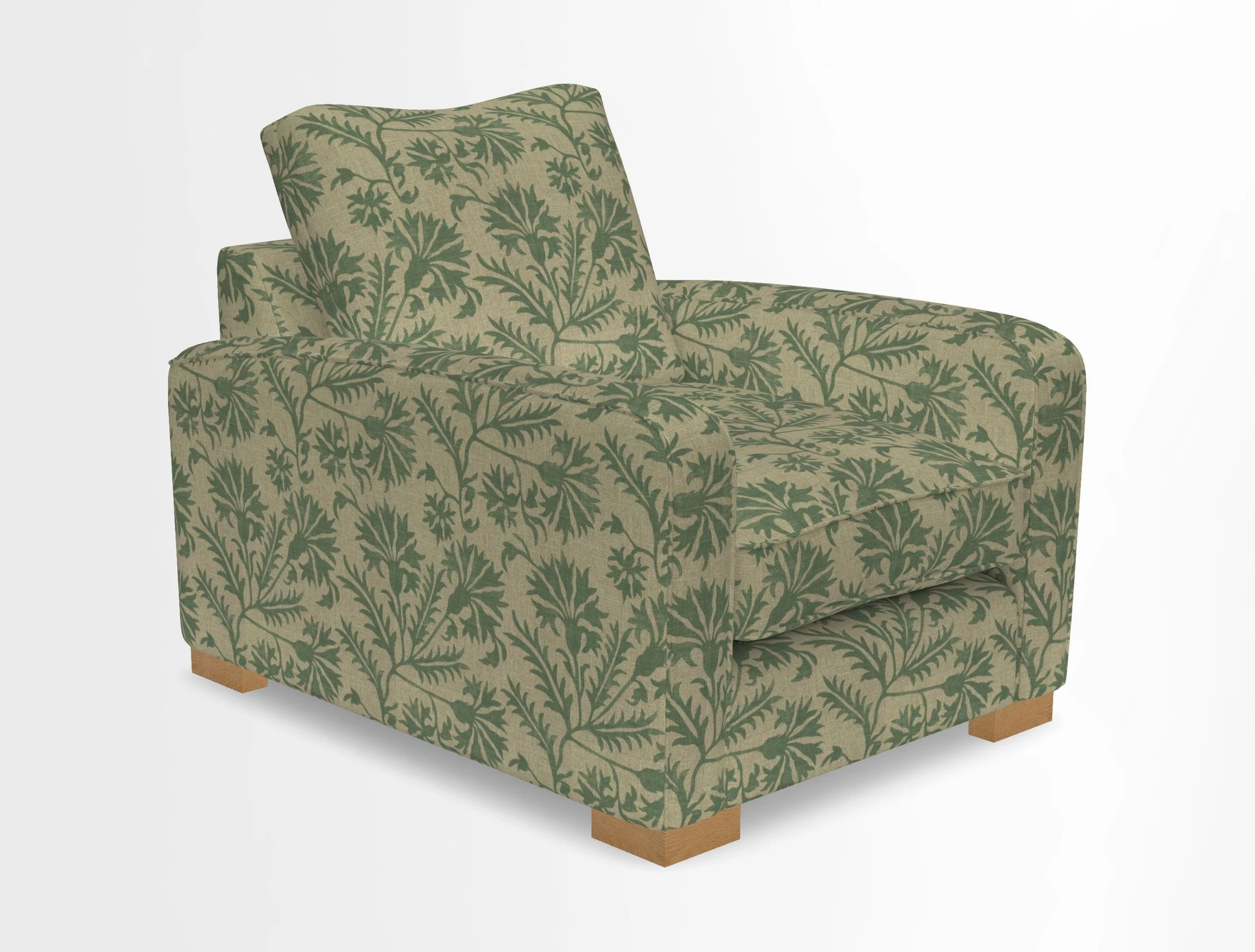 Brook Green chair in Two Tone Plain Biscuit