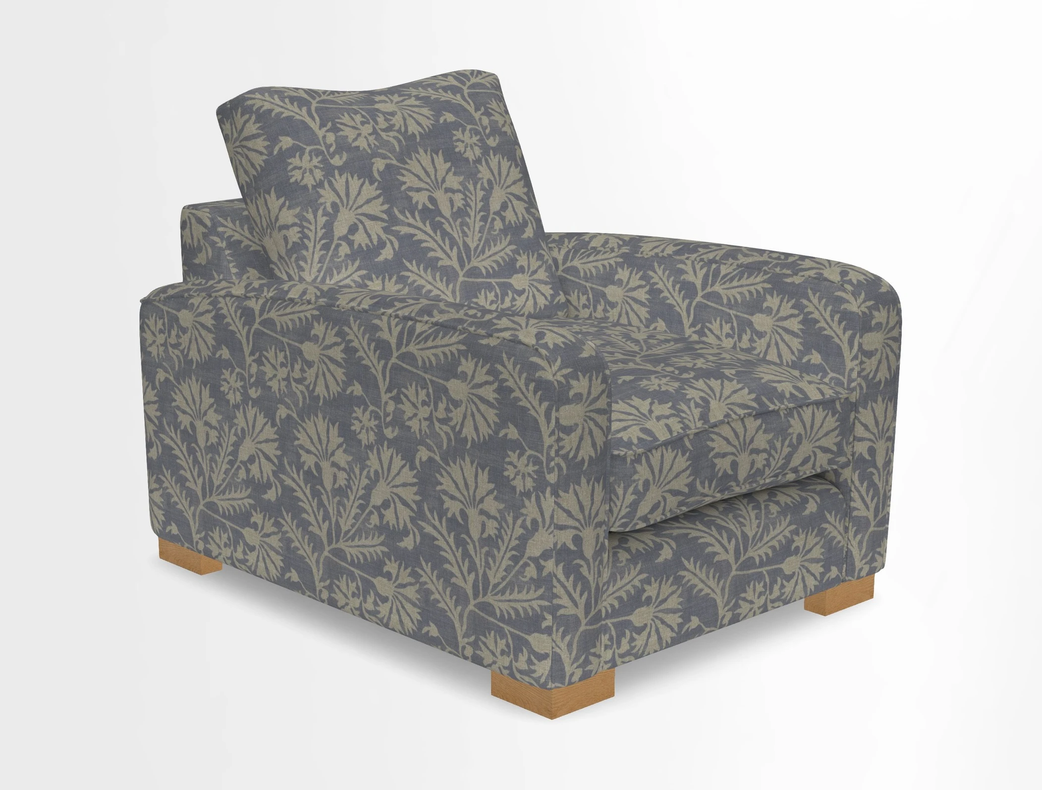 Brook Green chair in Two Tone Plain Biscuit