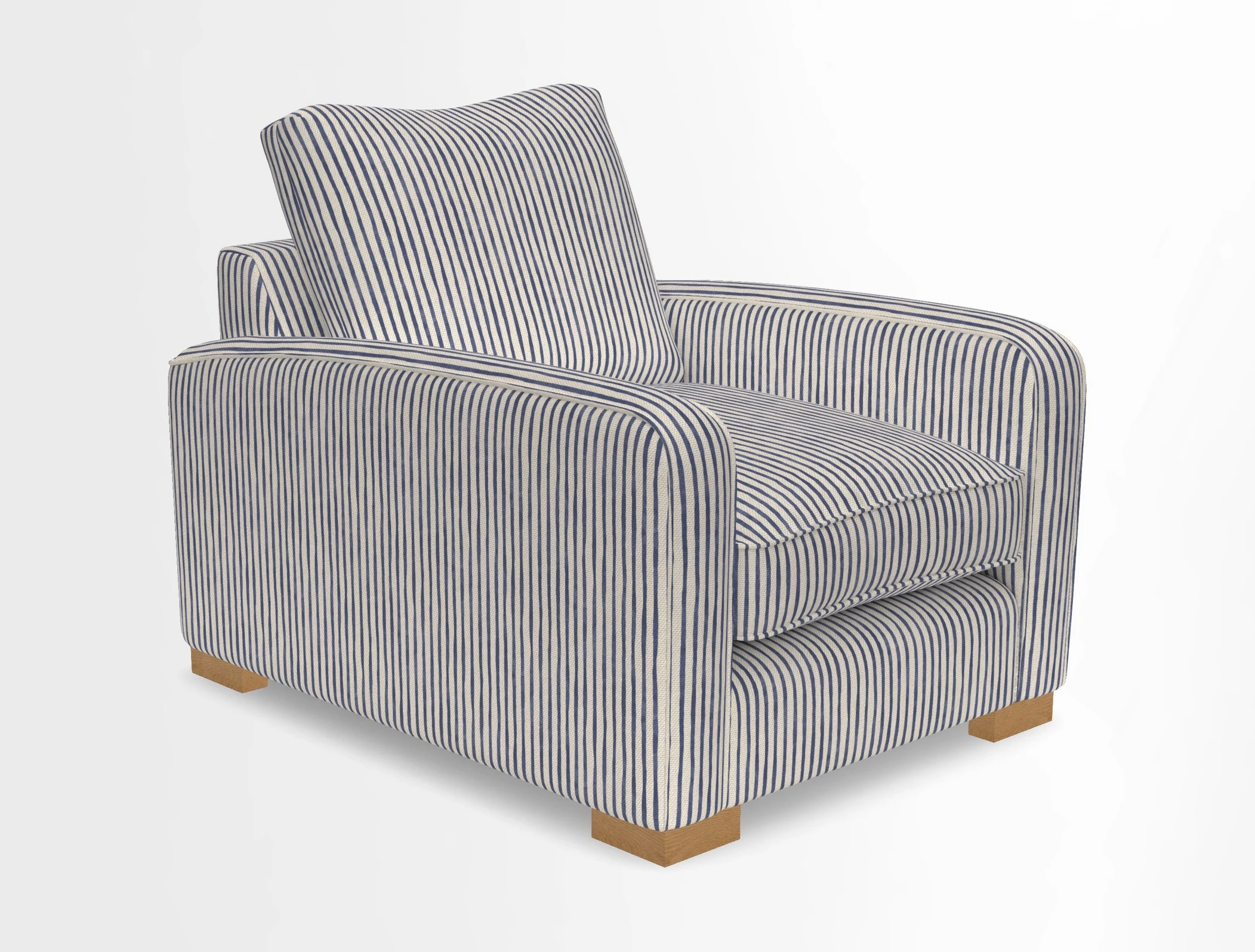 Brook Green chair in Two Tone Plain Biscuit