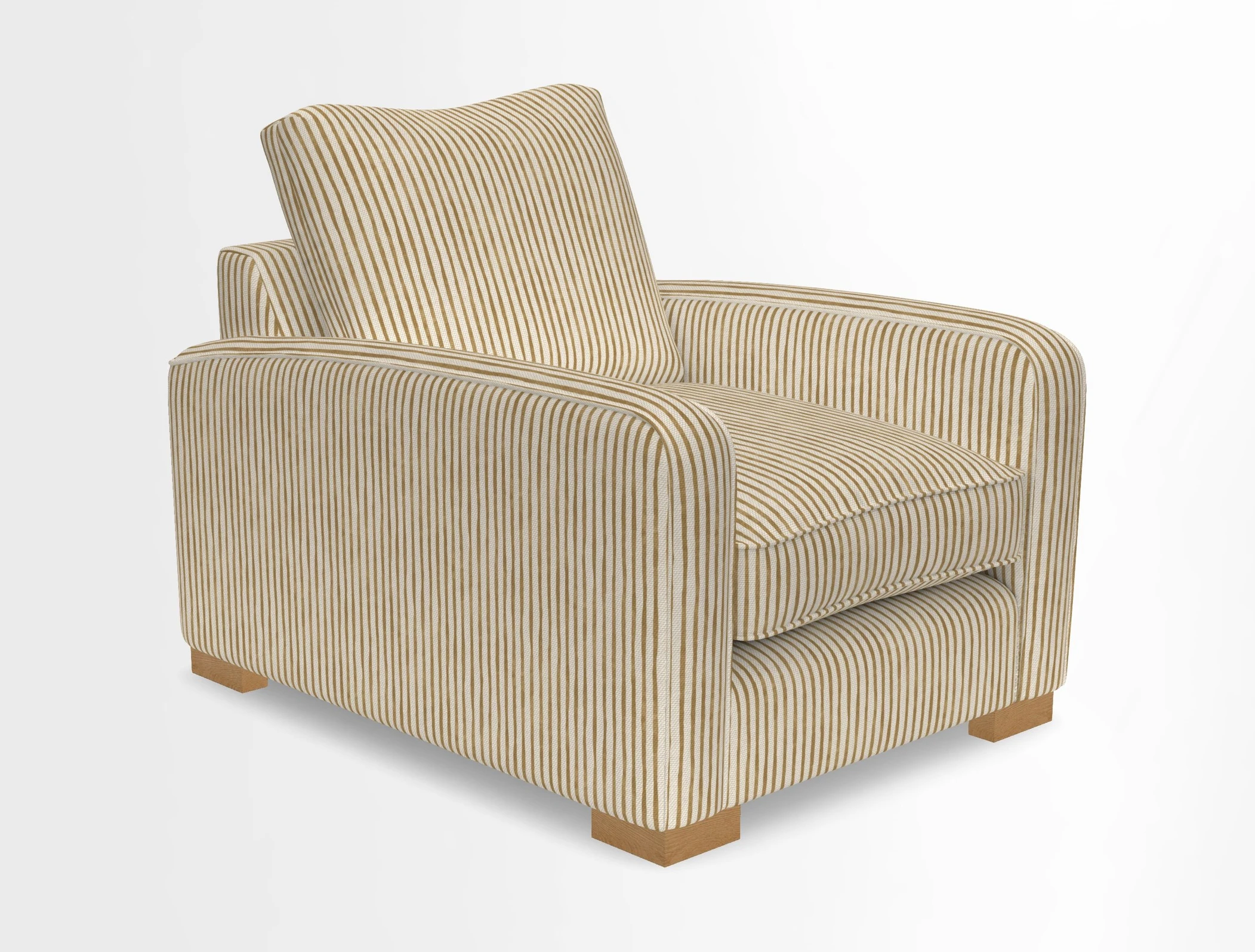 Brook Green chair in Two Tone Plain Biscuit