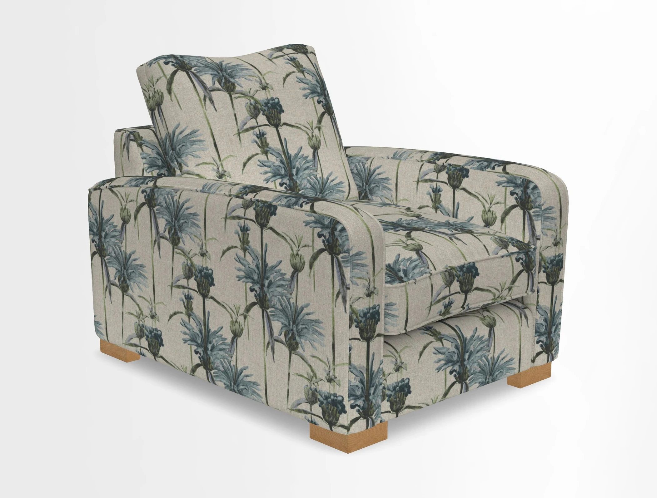 Brook Green chair in Two Tone Plain Biscuit