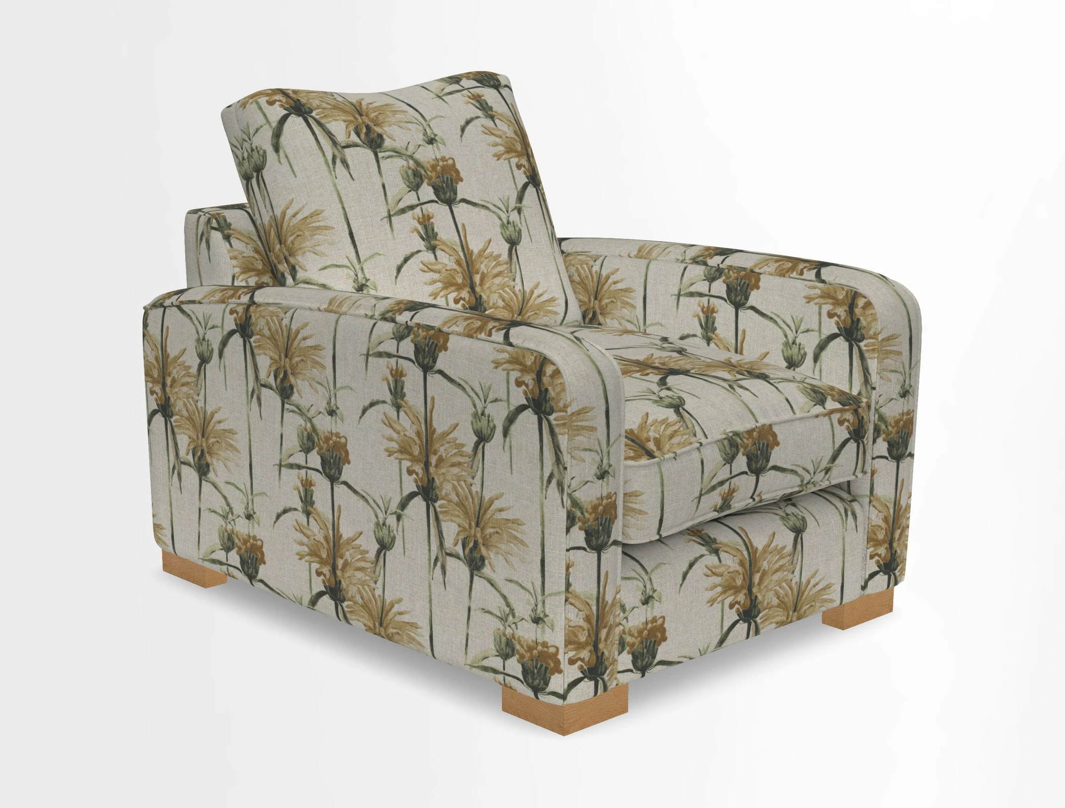 Brook Green chair in Two Tone Plain Biscuit