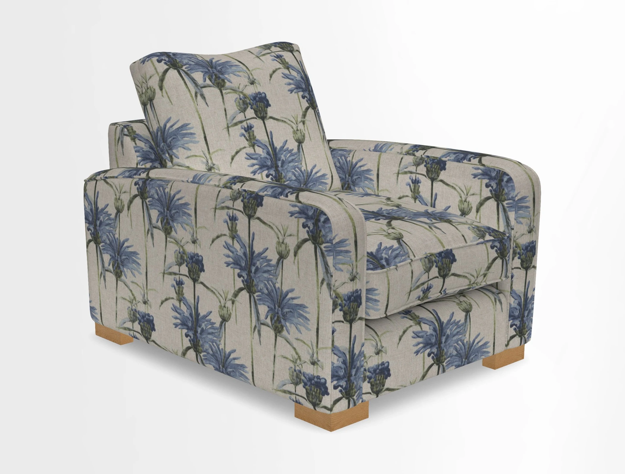 Brook Green chair in Two Tone Plain Biscuit