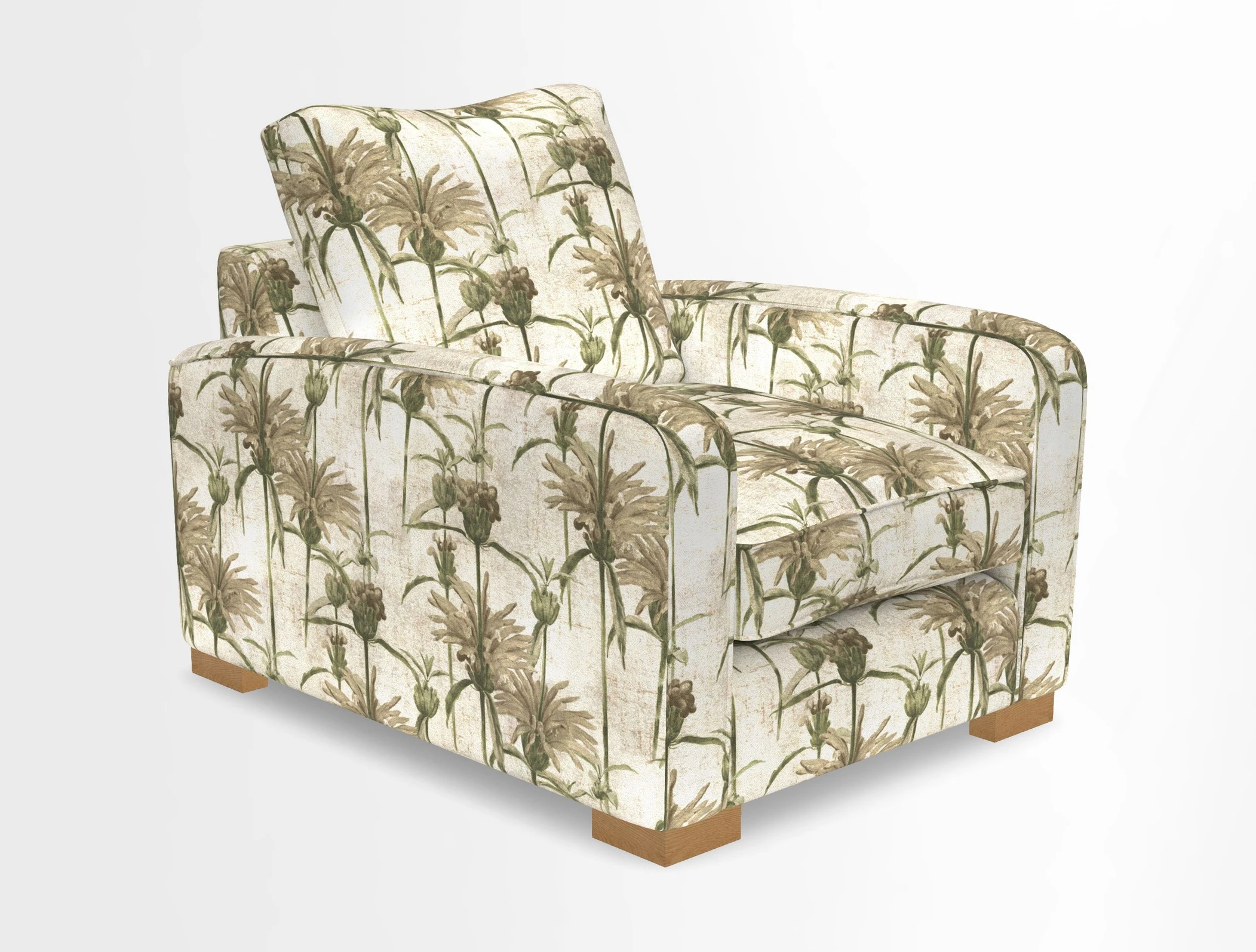 Brook Green chair in Two Tone Plain Biscuit