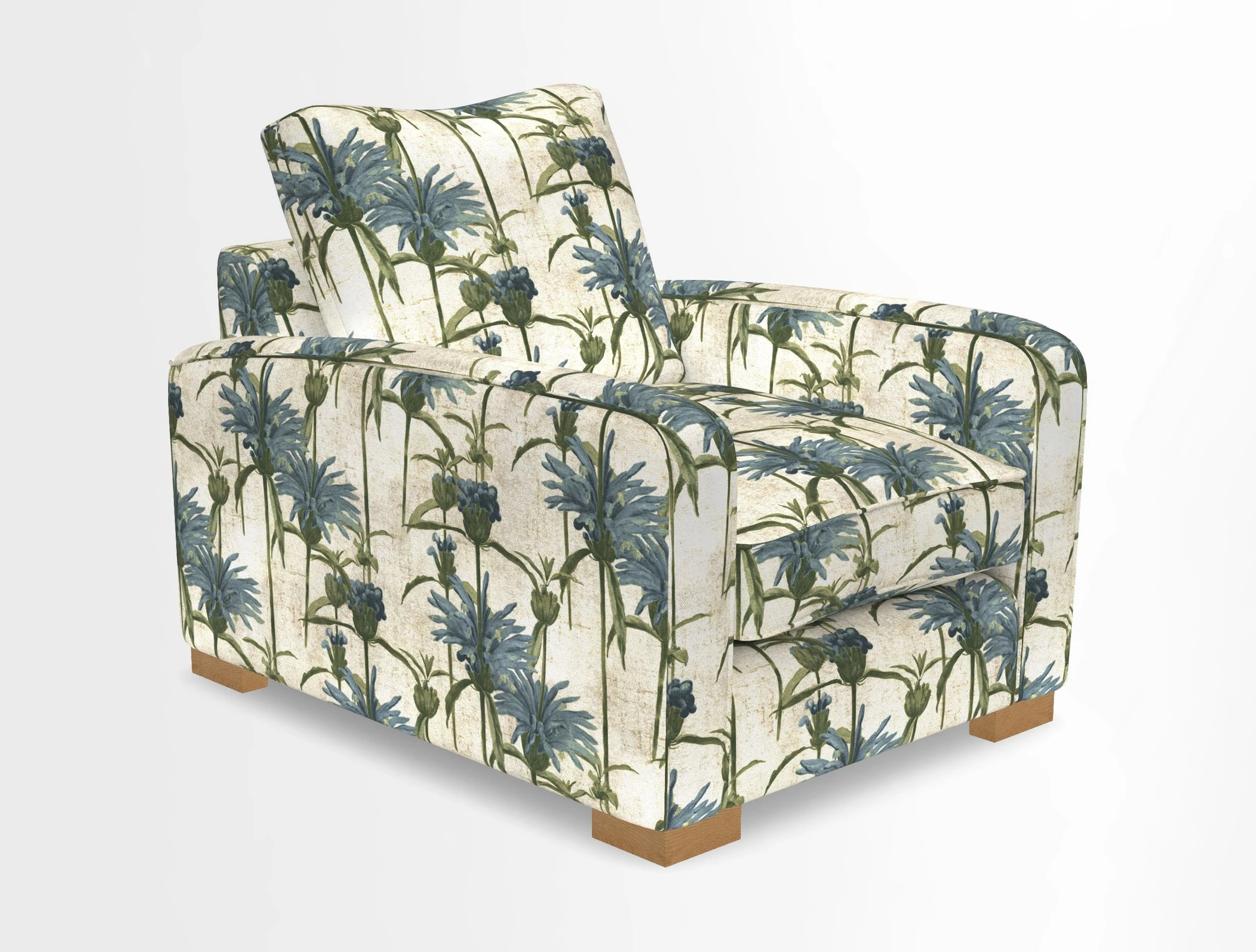 Brook Green chair in Two Tone Plain Biscuit