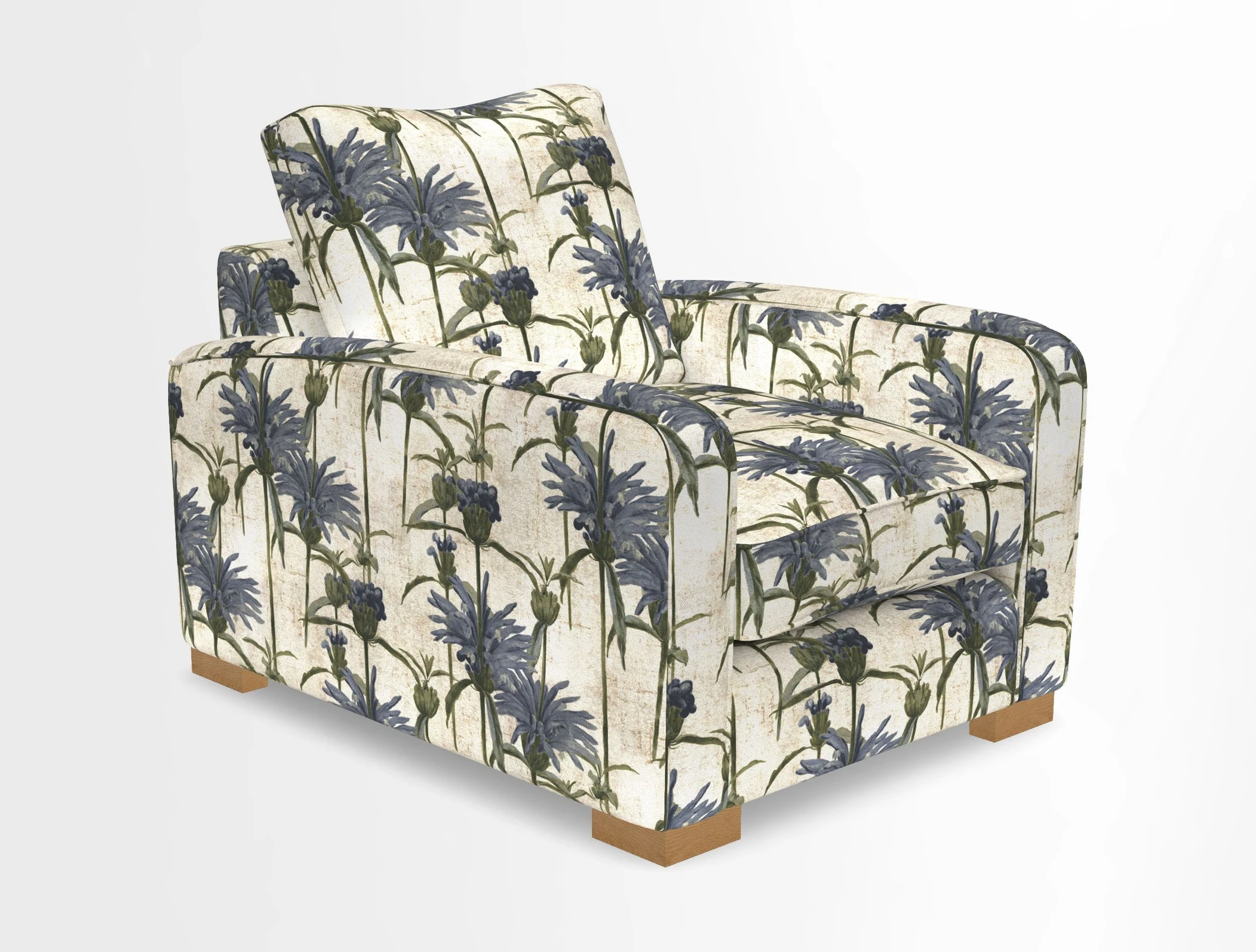 Brook Green chair in Two Tone Plain Biscuit