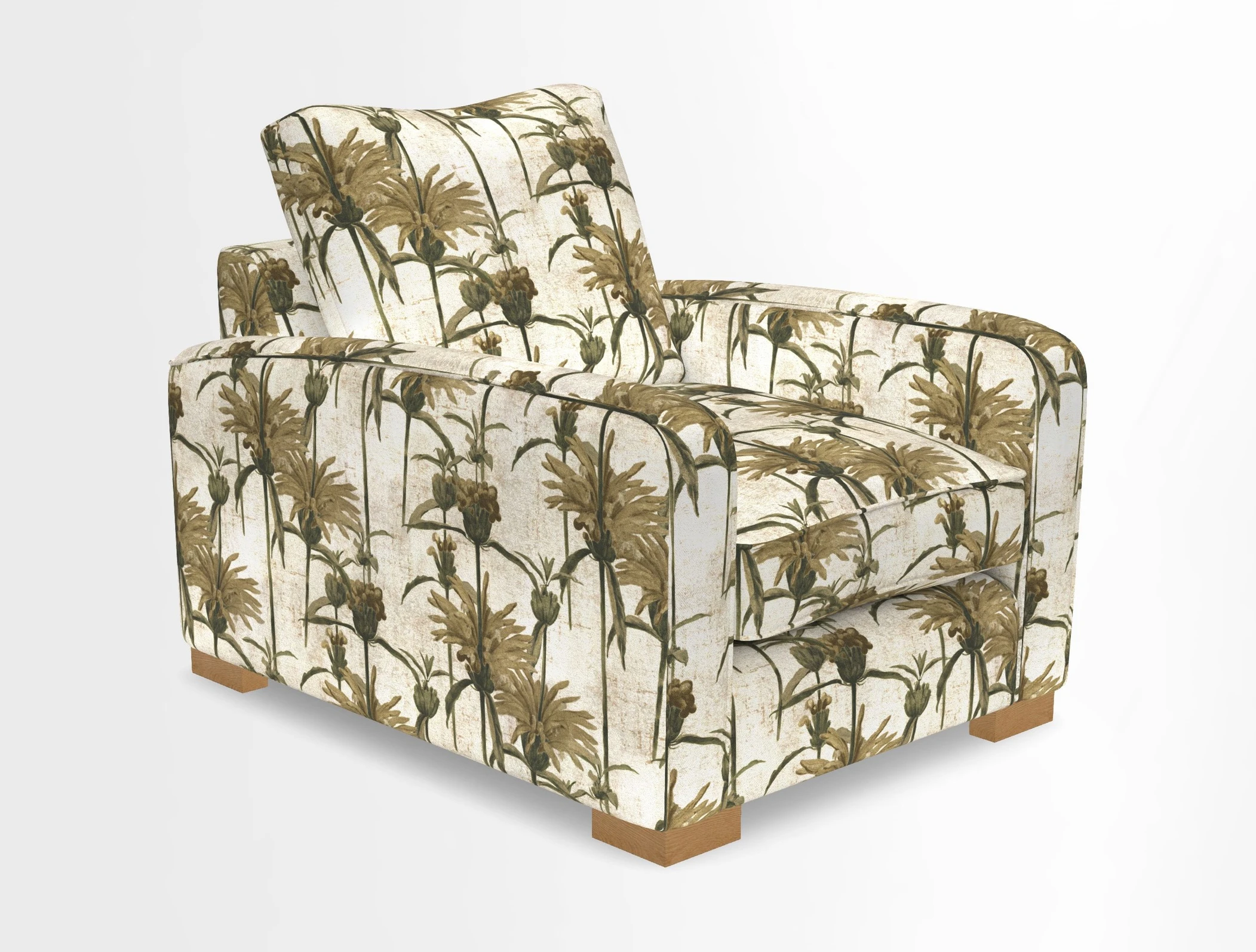 Brook Green chair in Two Tone Plain Biscuit