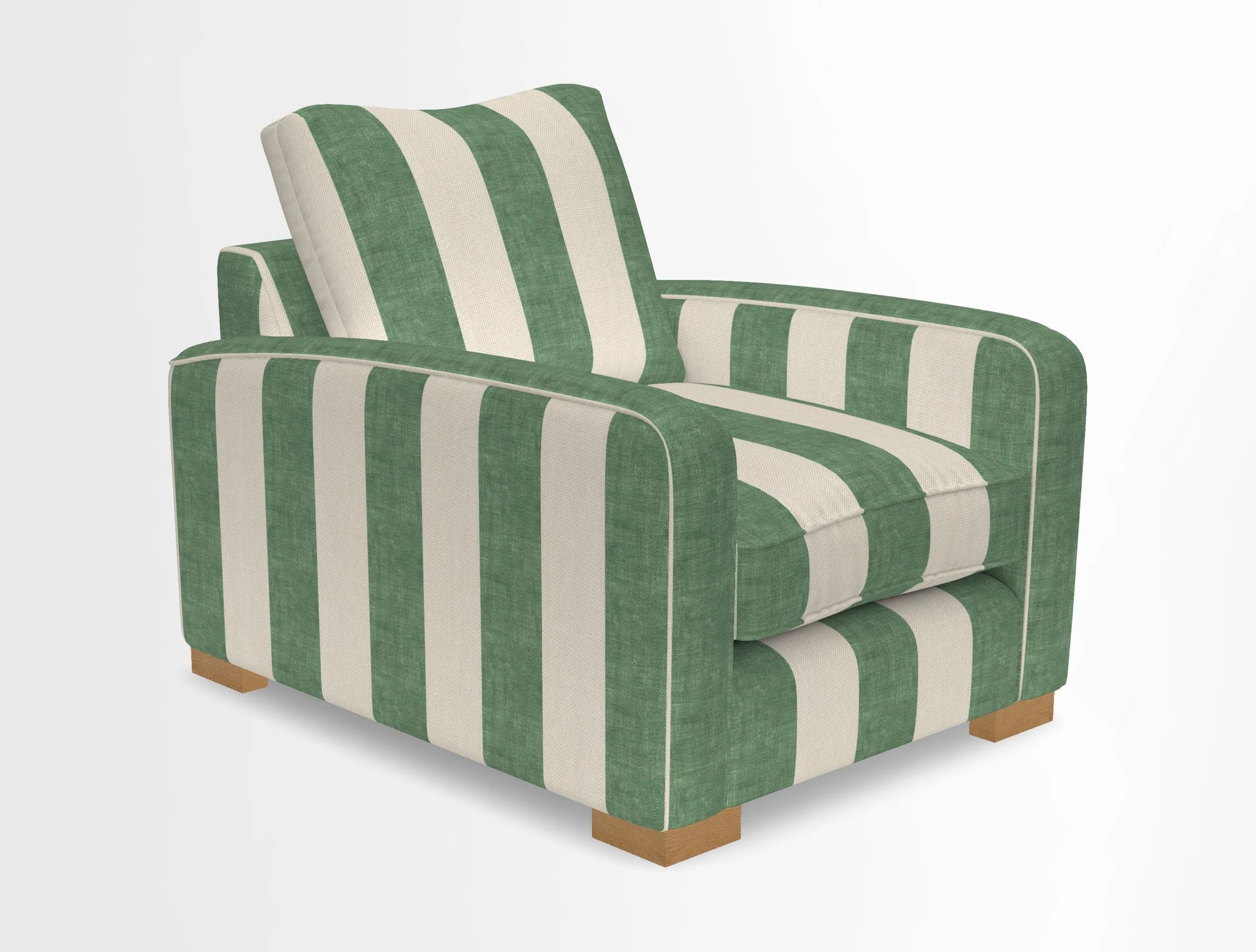 Brook Green chair in Two Tone Plain Biscuit