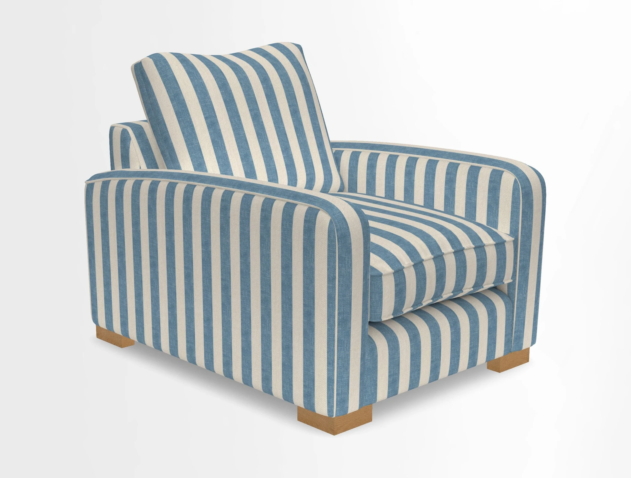 Brook Green chair in Two Tone Plain Biscuit