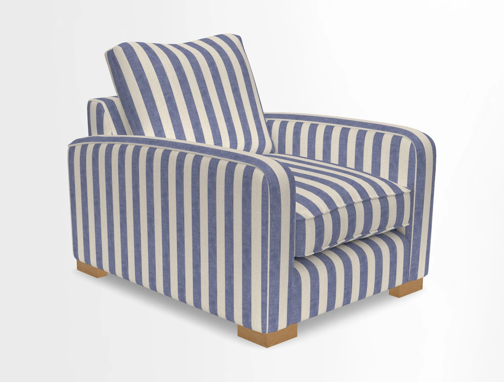 Brook Green chair in Two Tone Plain Biscuit
