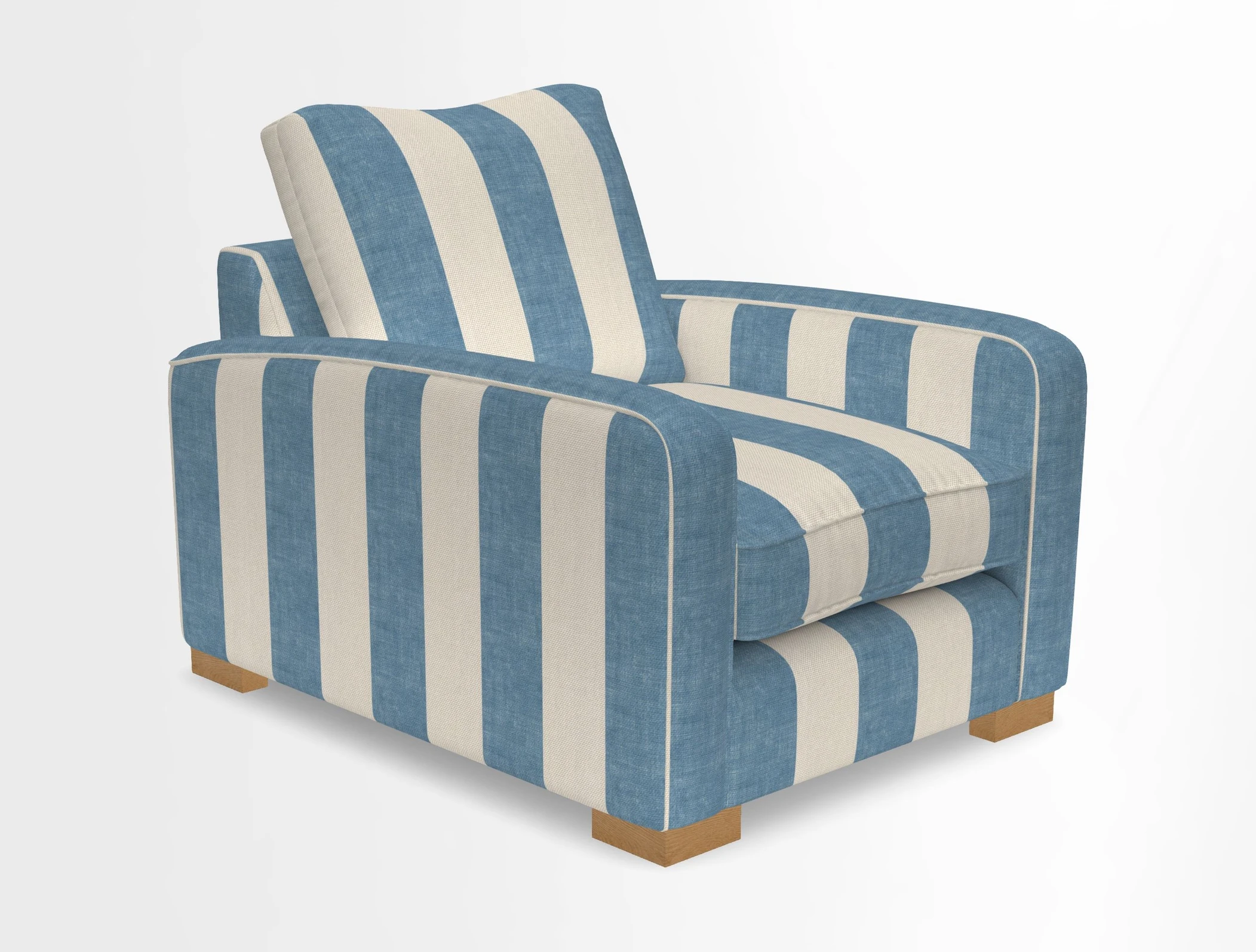 Brook Green chair in Two Tone Plain Biscuit