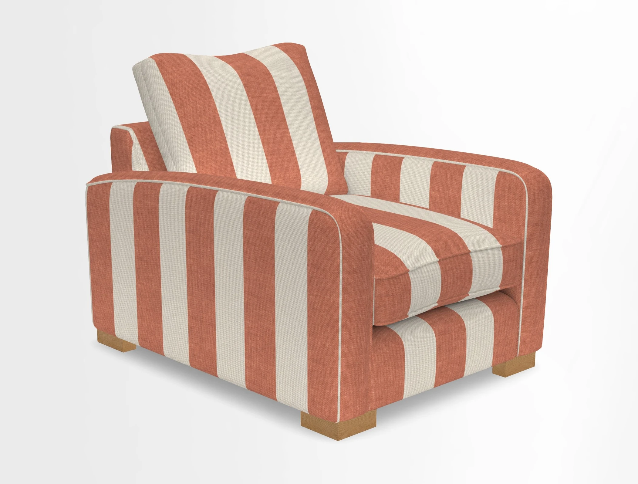 Brook Green chair in Two Tone Plain Biscuit
