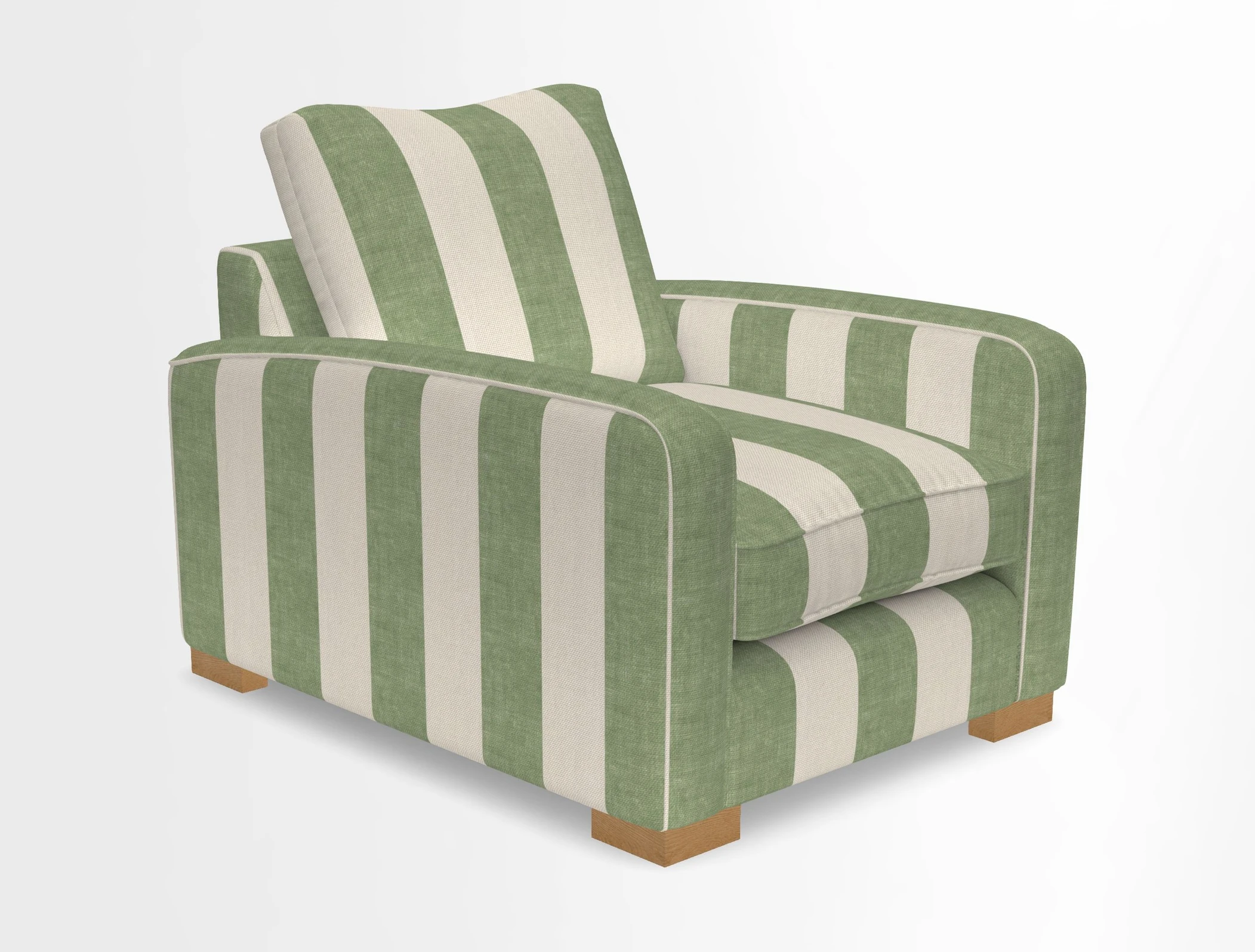 Brook Green chair in Two Tone Plain Biscuit
